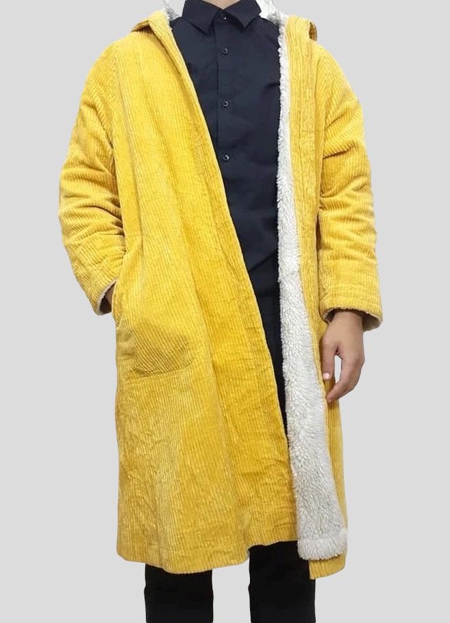 Japanese Brand Sherpa Corduroy Oversized Winter Strretwear Trench Jacket Size US M / EU 48-50 / 2 - 1 Thumbnail