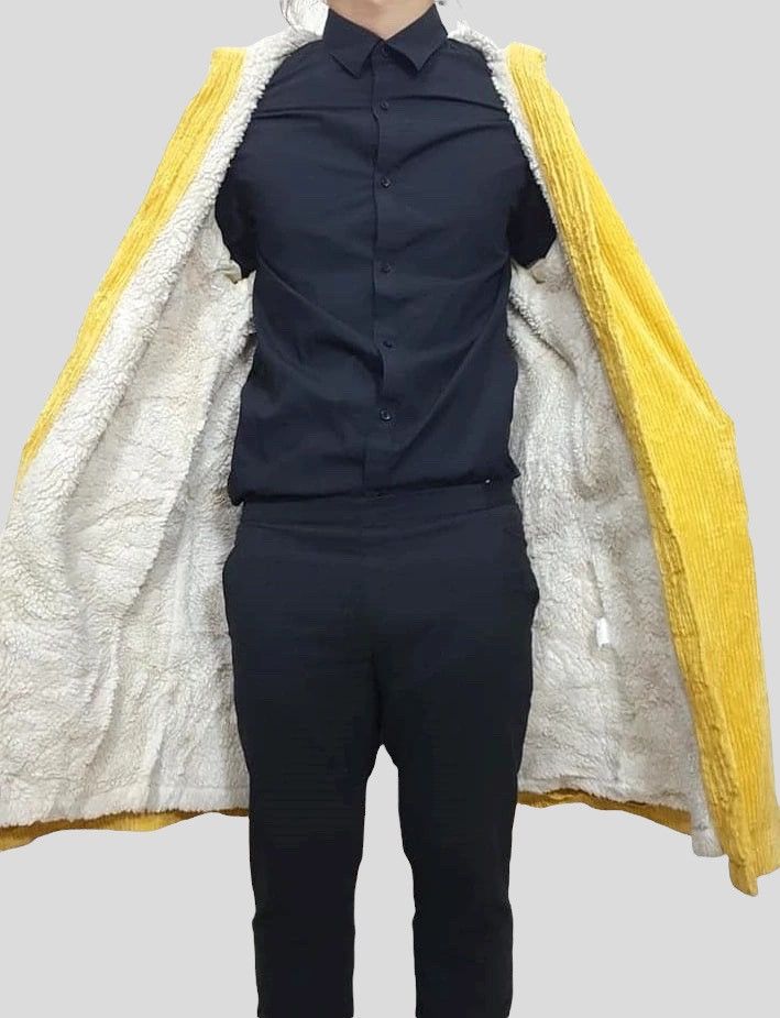 Japanese Brand Sherpa Corduroy Oversized Winter Strretwear Trench Jacket Size US M / EU 48-50 / 2 - 5 Thumbnail