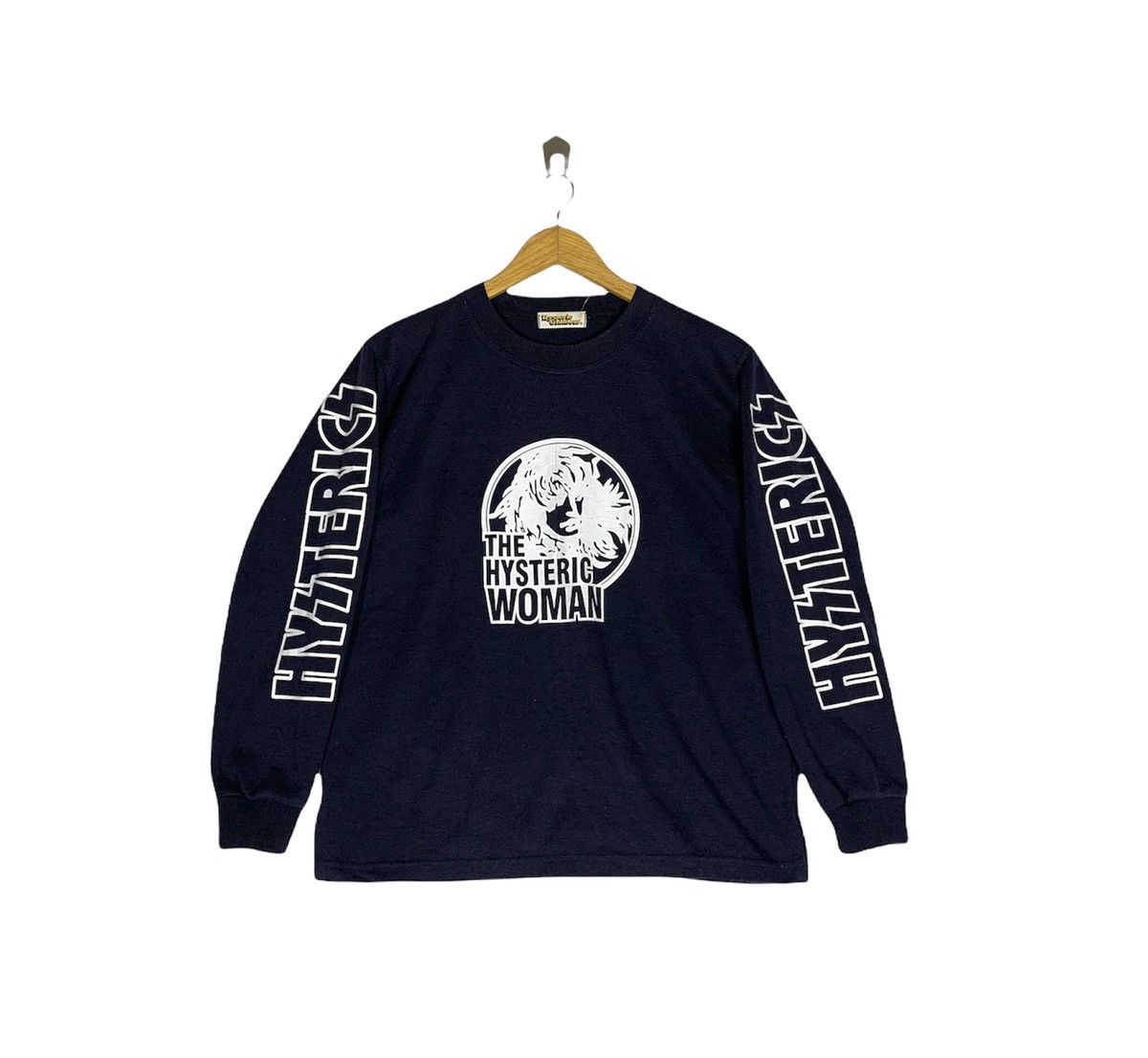 Hysteric Glamour Rare Hysteric Women Glamour Logo On Sleeeve Size ONE SIZE - 1 Thumbnail