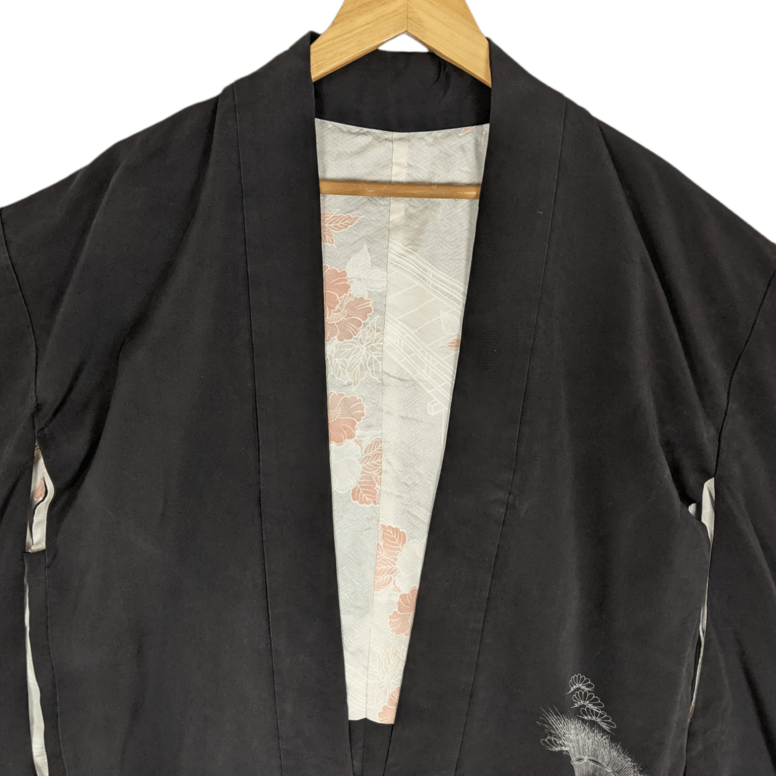 Japanese Brand JAPAN Vintage Hokusai Meiji Nice Design Tailoring Kimono Size US L / EU 52-54 / 3 - 4 Thumbnail