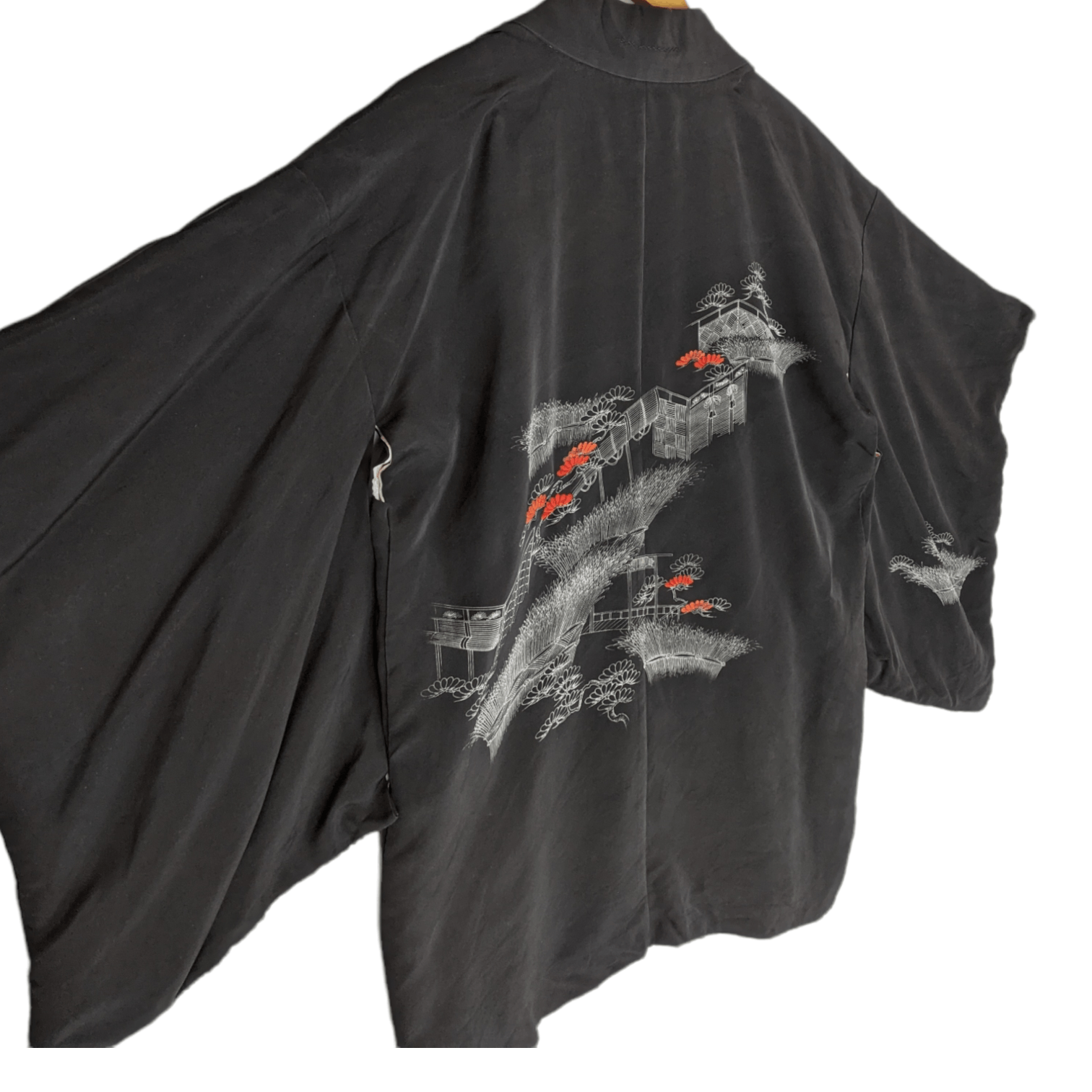 Japanese Brand JAPAN Vintage Hokusai Meiji Nice Design Tailoring Kimono Size US L / EU 52-54 / 3 - 7 Thumbnail