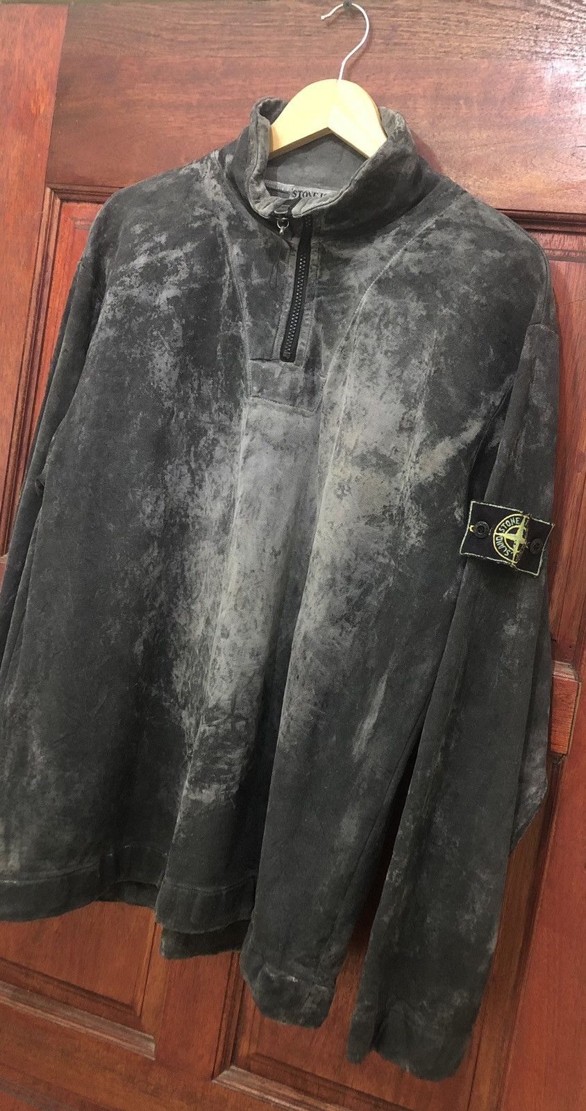 Stone Island Stone Island SS96 Sweatshirt Acid Wash Size US M / EU 48-50 / 2 - 3 Thumbnail