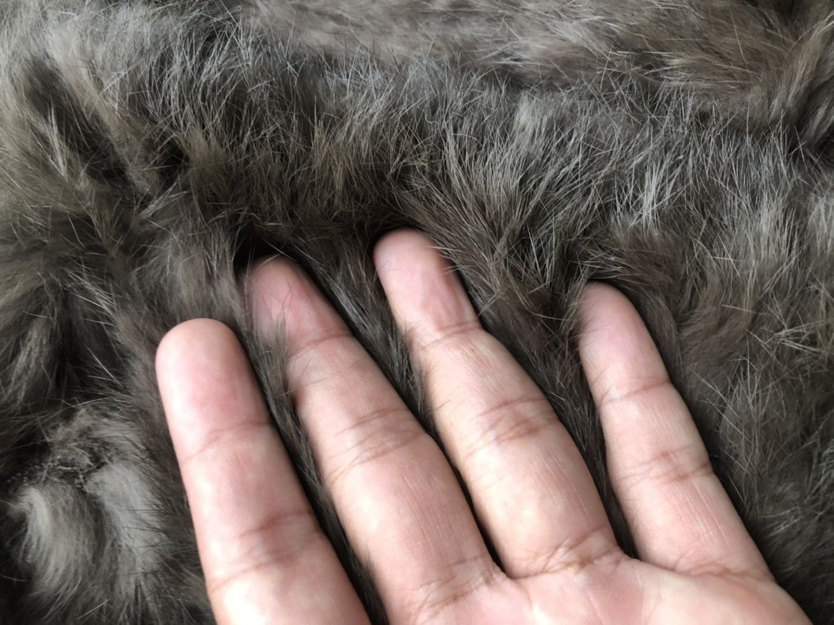 Yves Salomon ❌Drop-DELETE🔥 Rabbit Fur by YVES SOLOMON Snood Scarf Size ONE SIZE - 6 Thumbnail