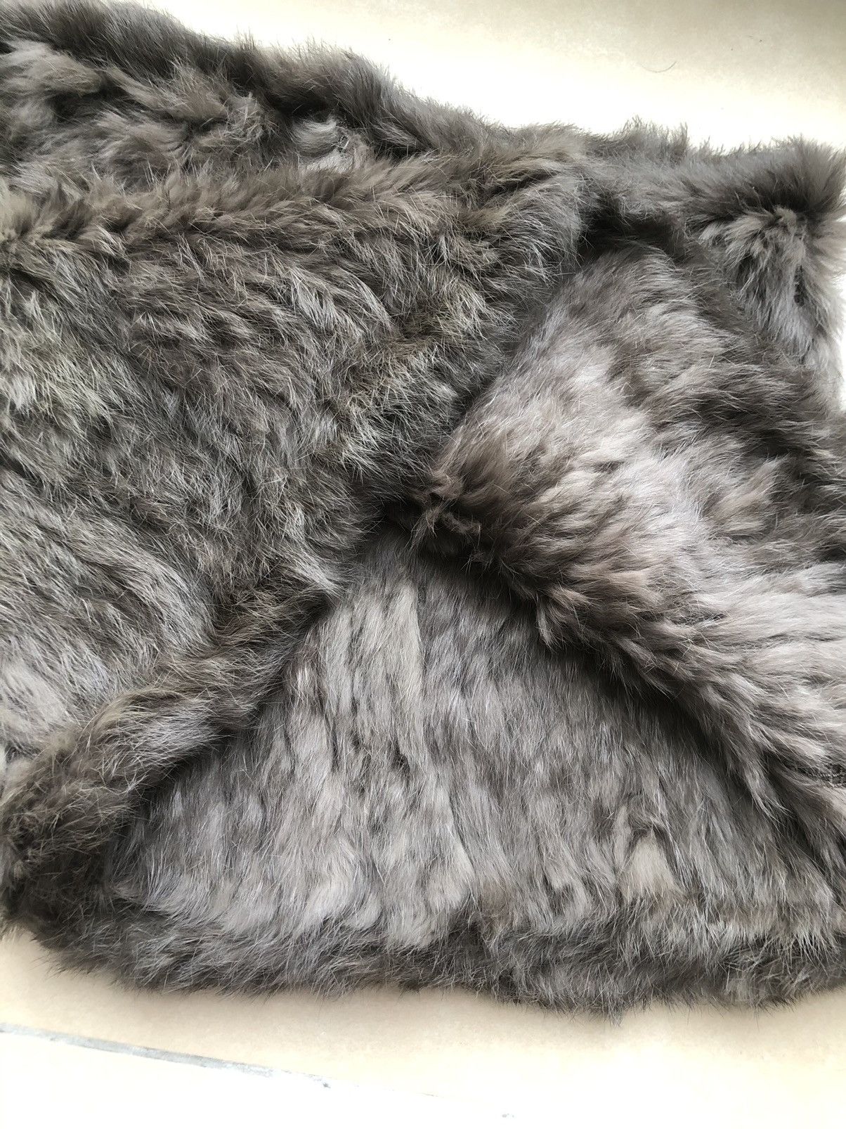 Yves Salomon ❌Drop-DELETE🔥 Rabbit Fur by YVES SOLOMON Snood Scarf Size ONE SIZE - 7 Thumbnail