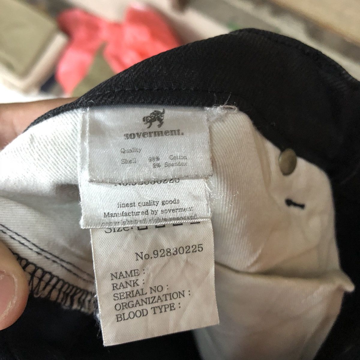 Japanese Brand Soverment Durable Garments Multipocket Cargo Pants #3371 Size US 31 - 16 Thumbnail