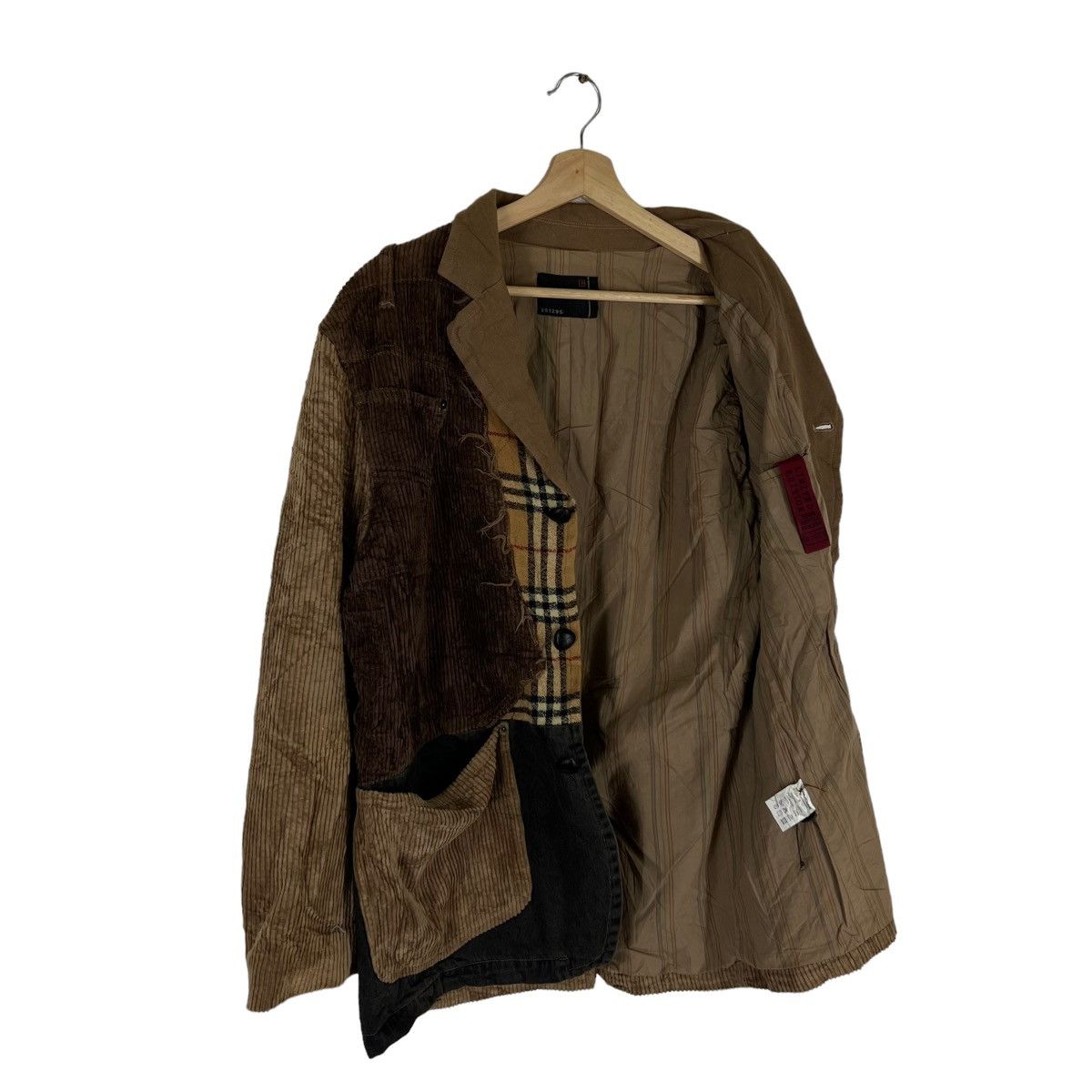 Japanese Brand RARE 291295 HOMME JACKET NOVA CHECK BURBERRY DESIGN Size US M / EU 48-50 / 2 - 11 Thumbnail