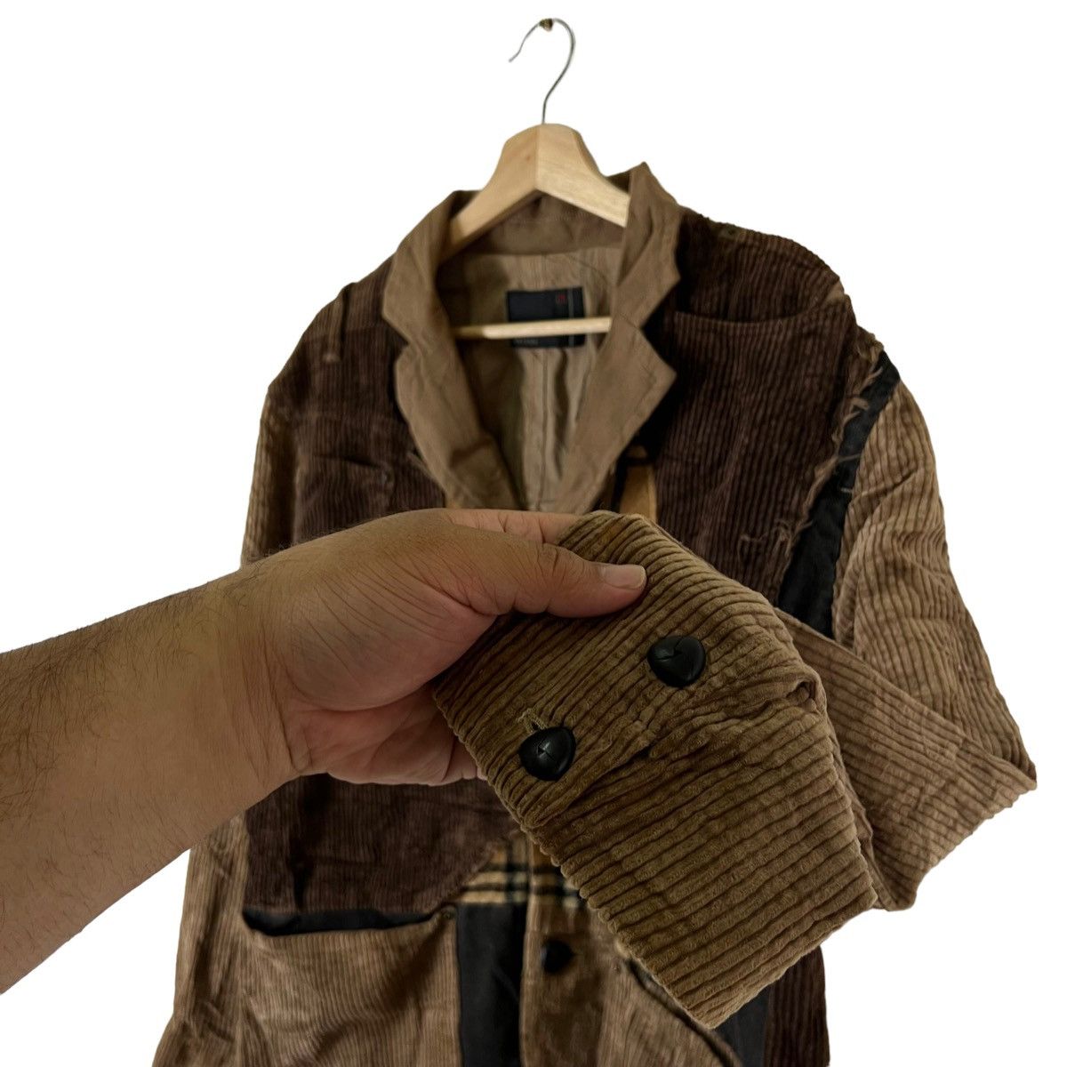 Japanese Brand RARE 291295 HOMME JACKET NOVA CHECK BURBERRY DESIGN Size US M / EU 48-50 / 2 - 6 Thumbnail