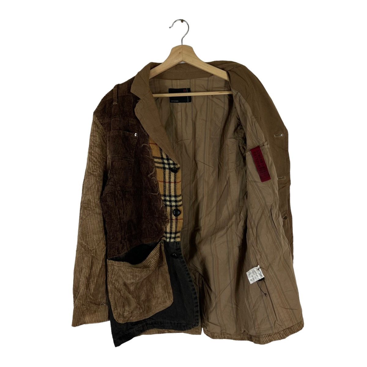 Japanese Brand RARE 291295 HOMME JACKET NOVA CHECK BURBERRY DESIGN Size US M / EU 48-50 / 2 - 10 Thumbnail