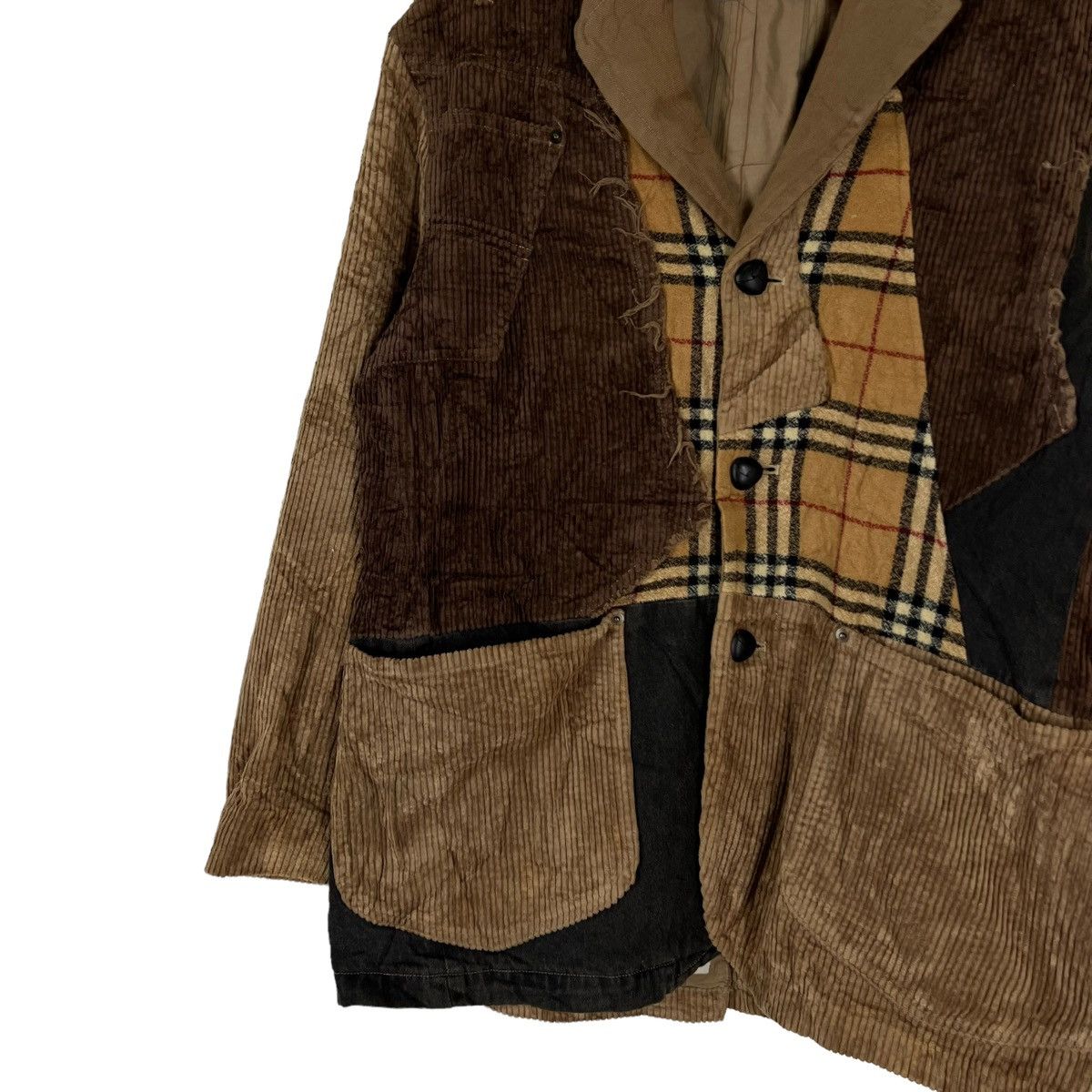Japanese Brand RARE 291295 HOMME JACKET NOVA CHECK BURBERRY DESIGN Size US M / EU 48-50 / 2 - 4 Thumbnail