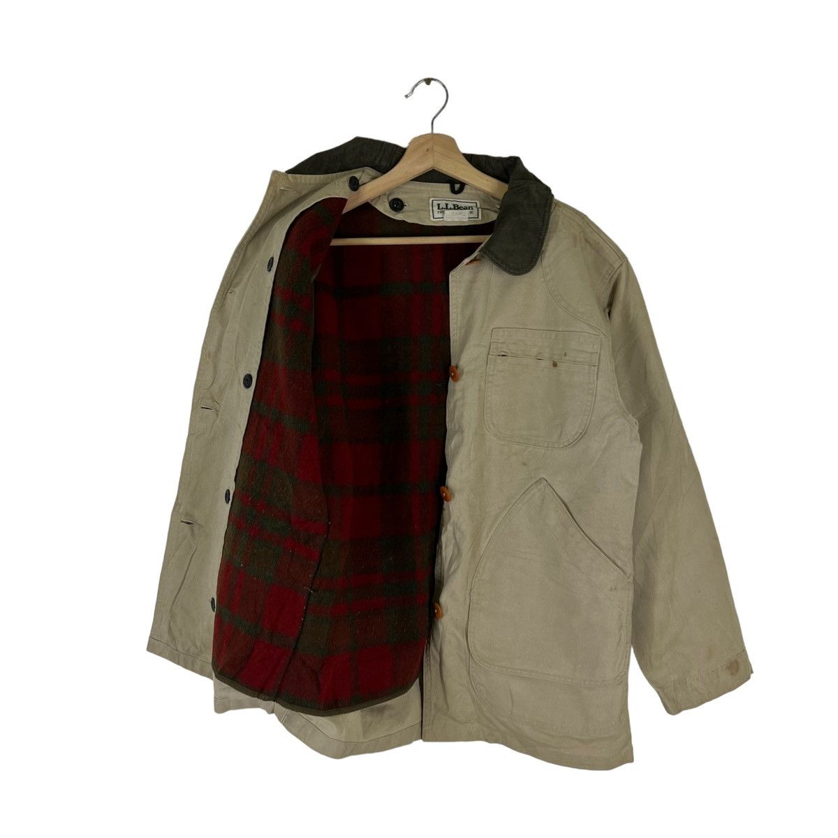 Japanese Brand VINTAGE DETROIT BLANKET LINING CARGO JACKET L.L.BEAN Size US M / EU 48-50 / 2 - 6 Thumbnail