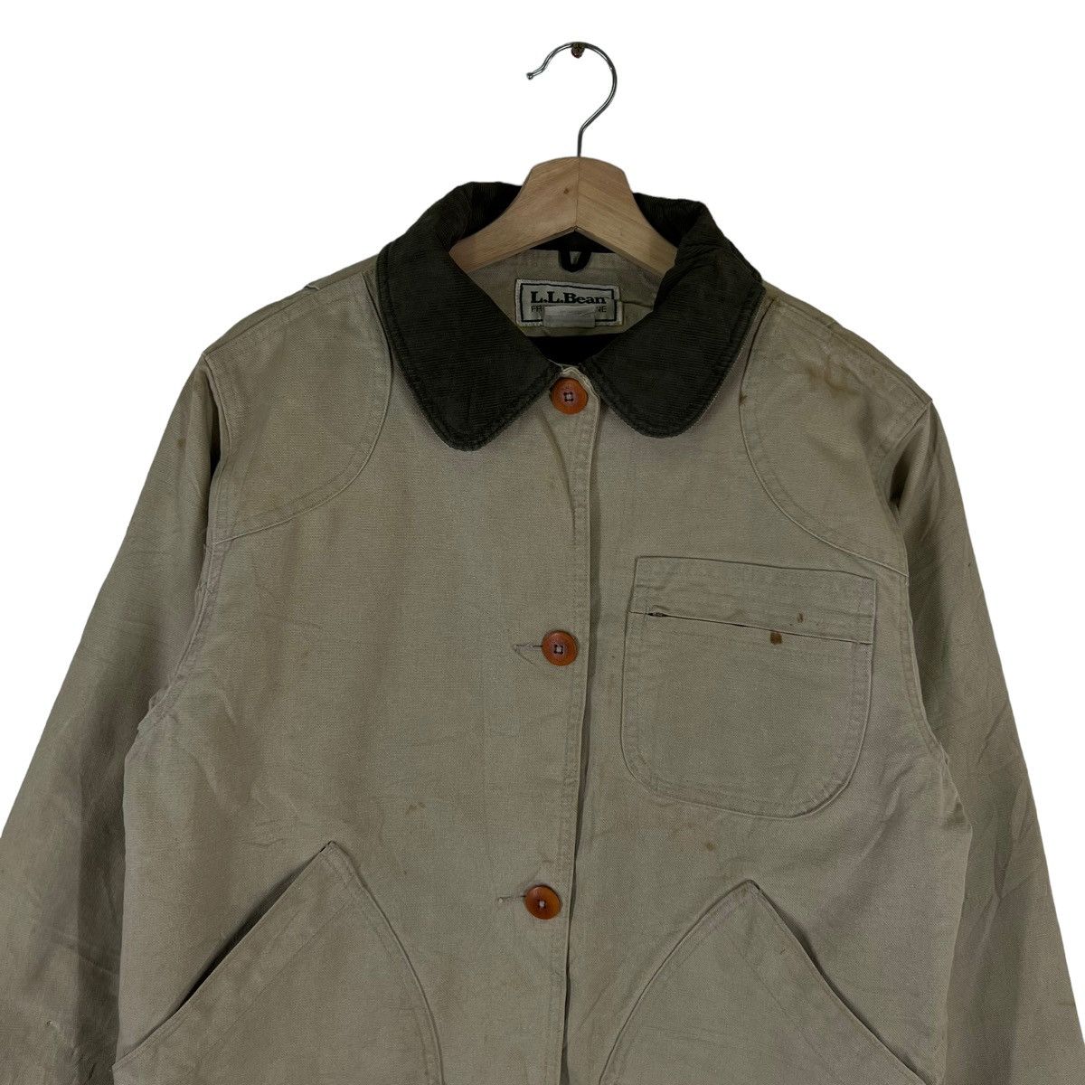 Japanese Brand VINTAGE DETROIT BLANKET LINING CARGO JACKET L.L.BEAN Size US M / EU 48-50 / 2 - 2 Thumbnail