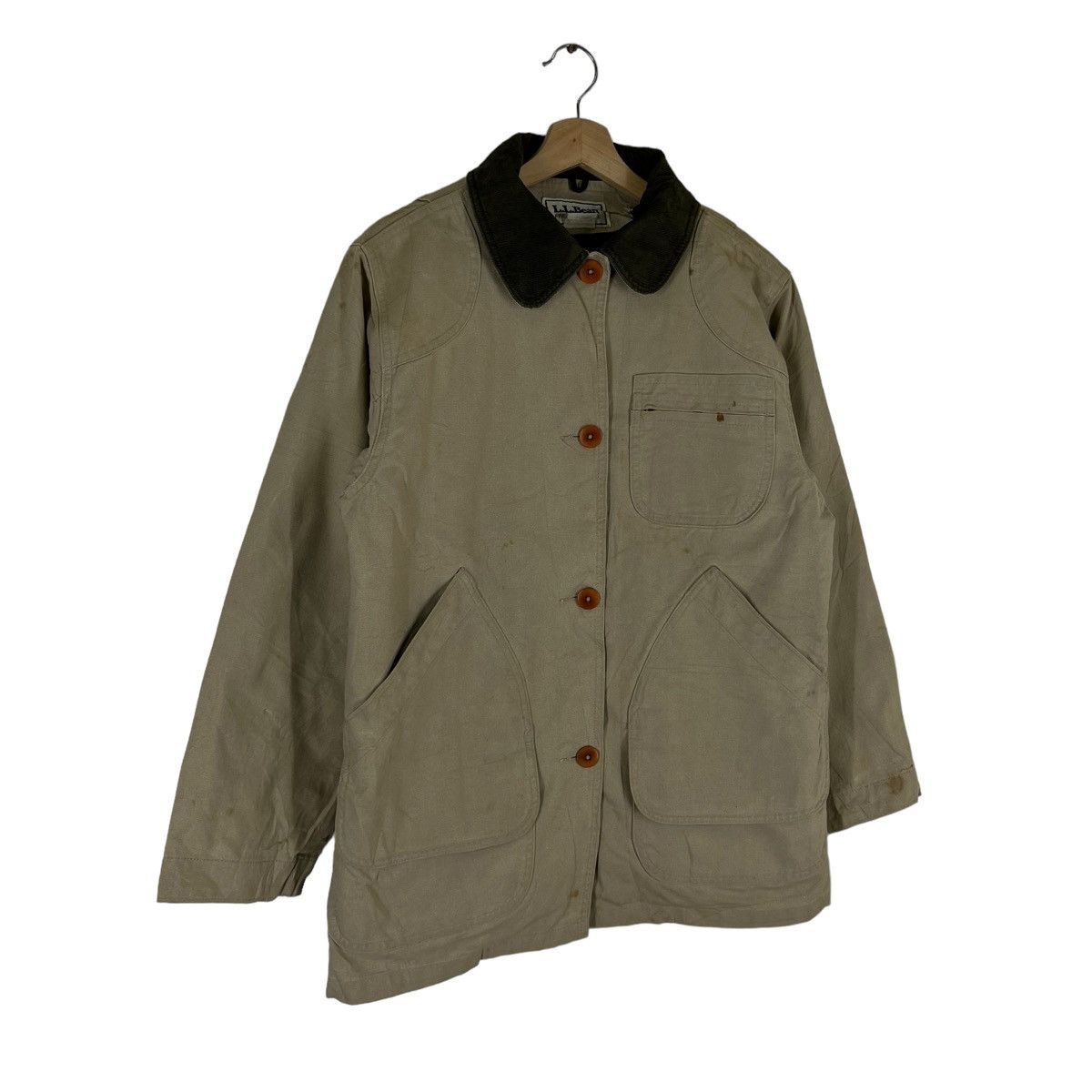 Japanese Brand VINTAGE DETROIT BLANKET LINING CARGO JACKET L.L.BEAN Size US M / EU 48-50 / 2 - 3 Thumbnail