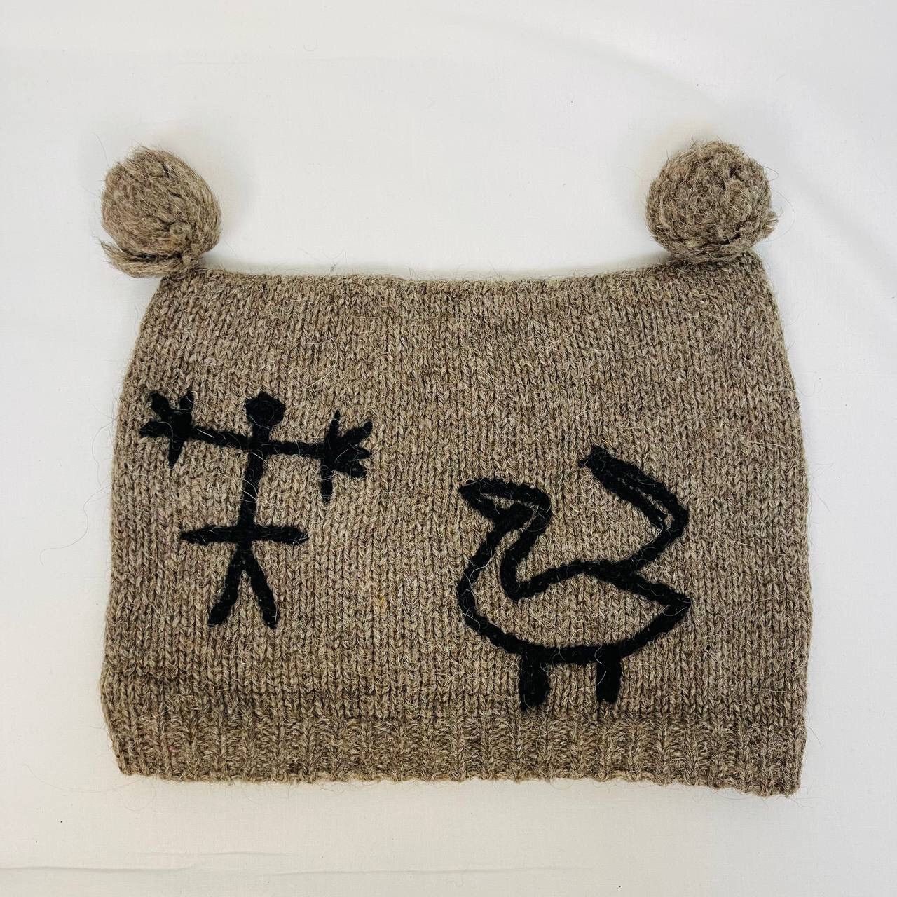 Vintage JAPANESE HORN EAR BEANIE HAT Size ONE SIZE - 3 Thumbnail