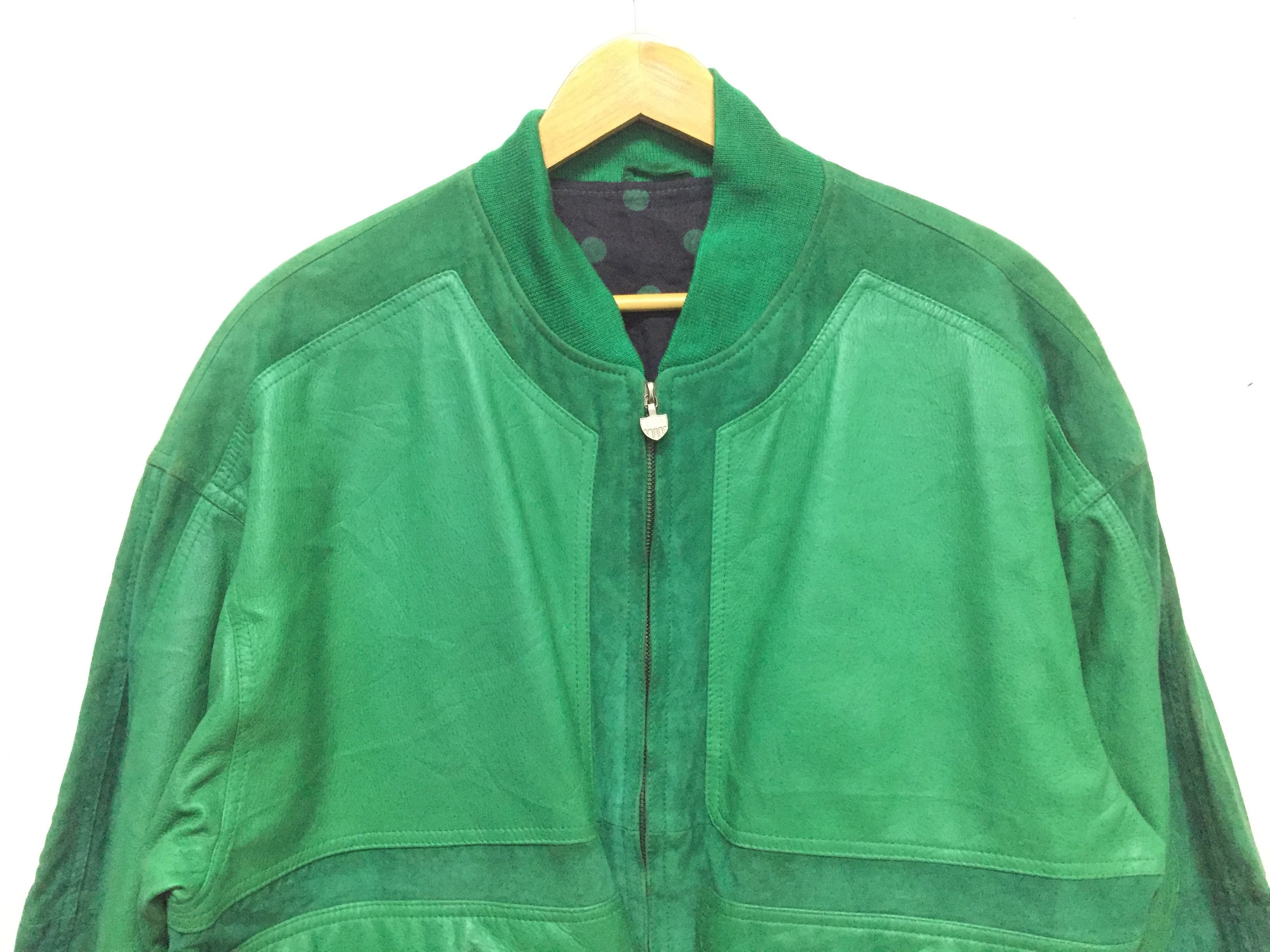 Valentino 90's Valentino patch work bomber leather jacket suede Size US M / EU 48-50 / 2 - 3 Thumbnail