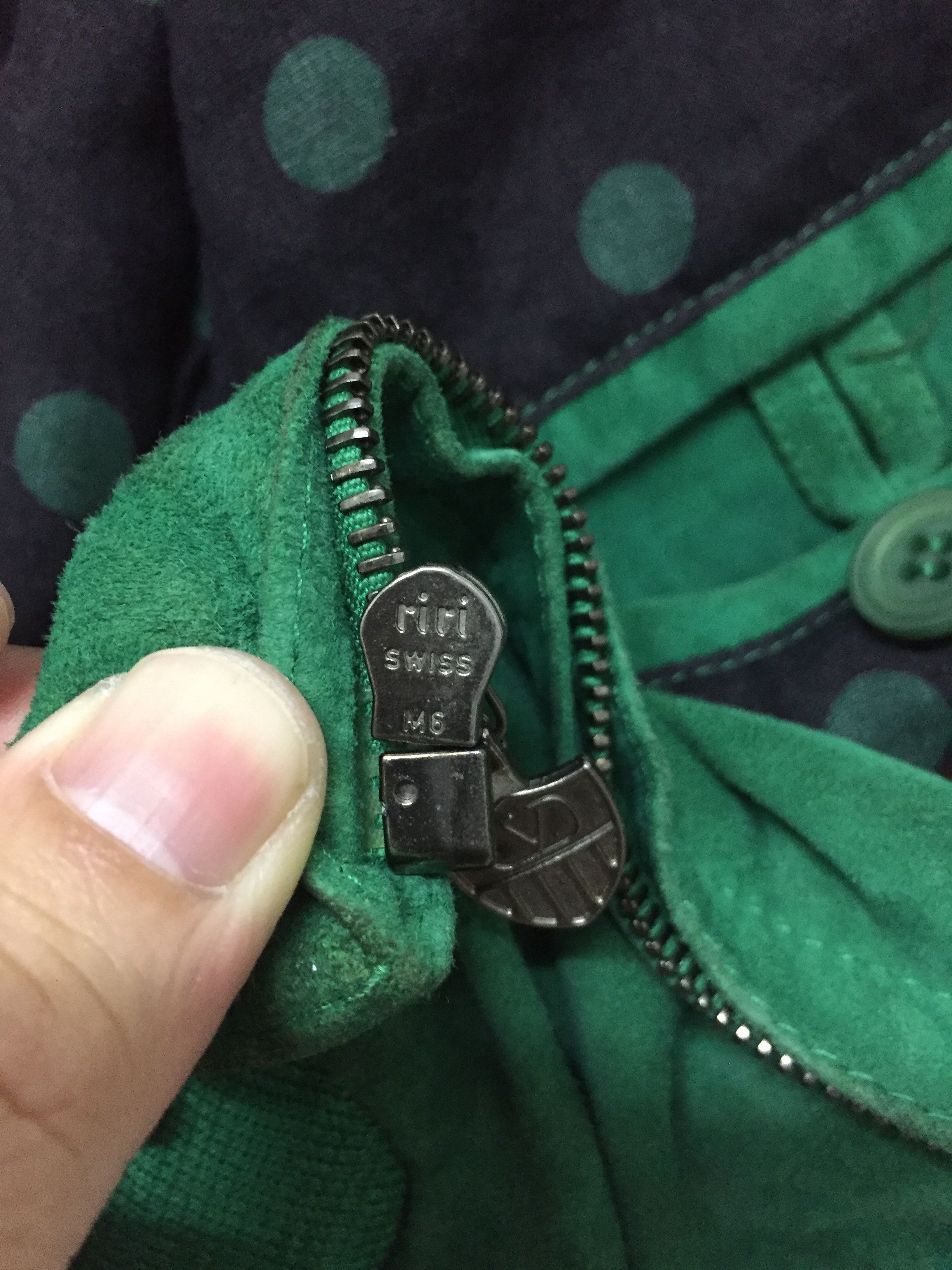 Valentino 90's Valentino patch work bomber leather jacket suede Size US M / EU 48-50 / 2 - 10 Thumbnail