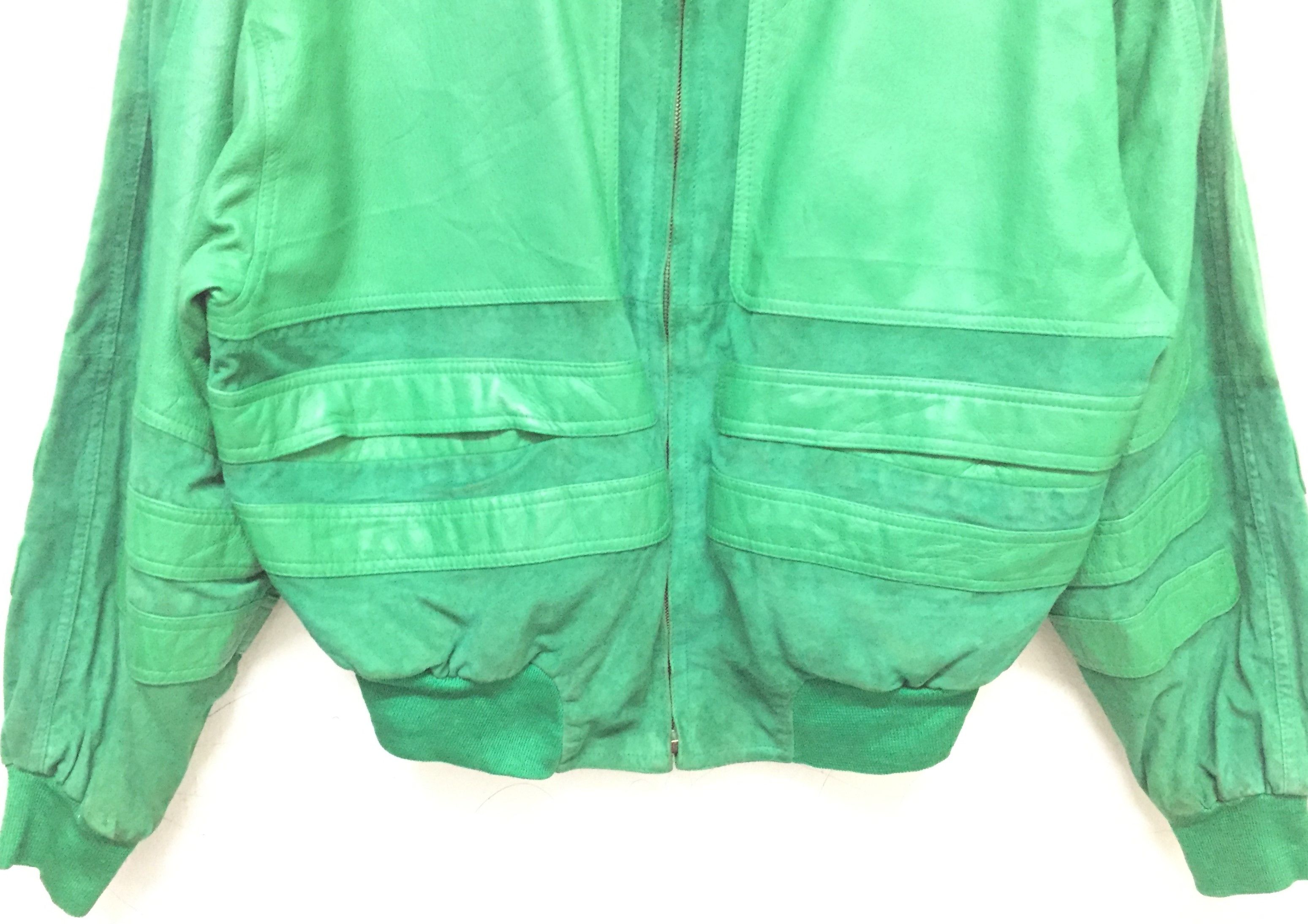 Valentino 90's Valentino patch work bomber leather jacket suede Size US M / EU 48-50 / 2 - 4 Thumbnail