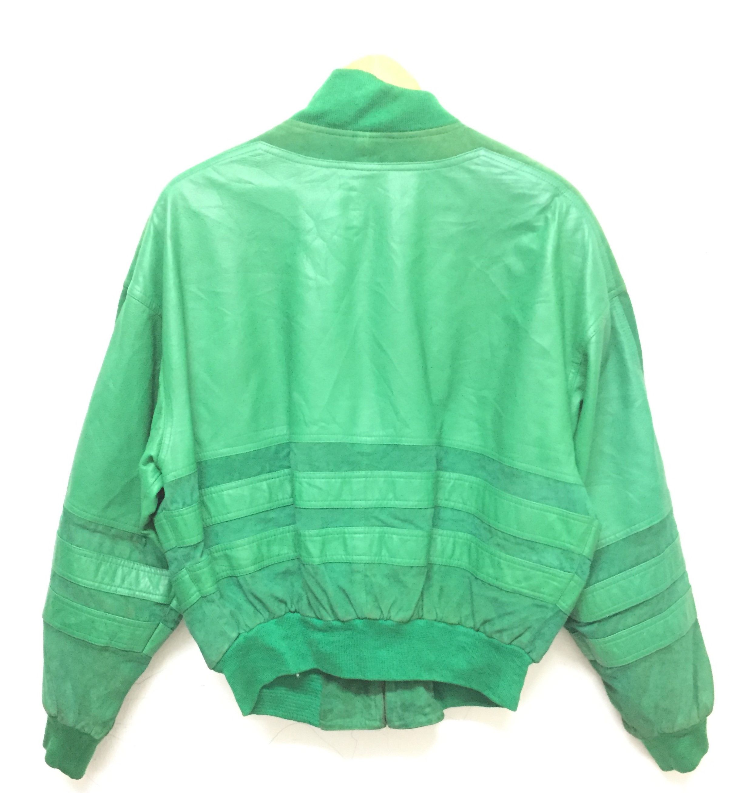 Valentino 90's Valentino patch work bomber leather jacket suede Size US M / EU 48-50 / 2 - 8 Thumbnail