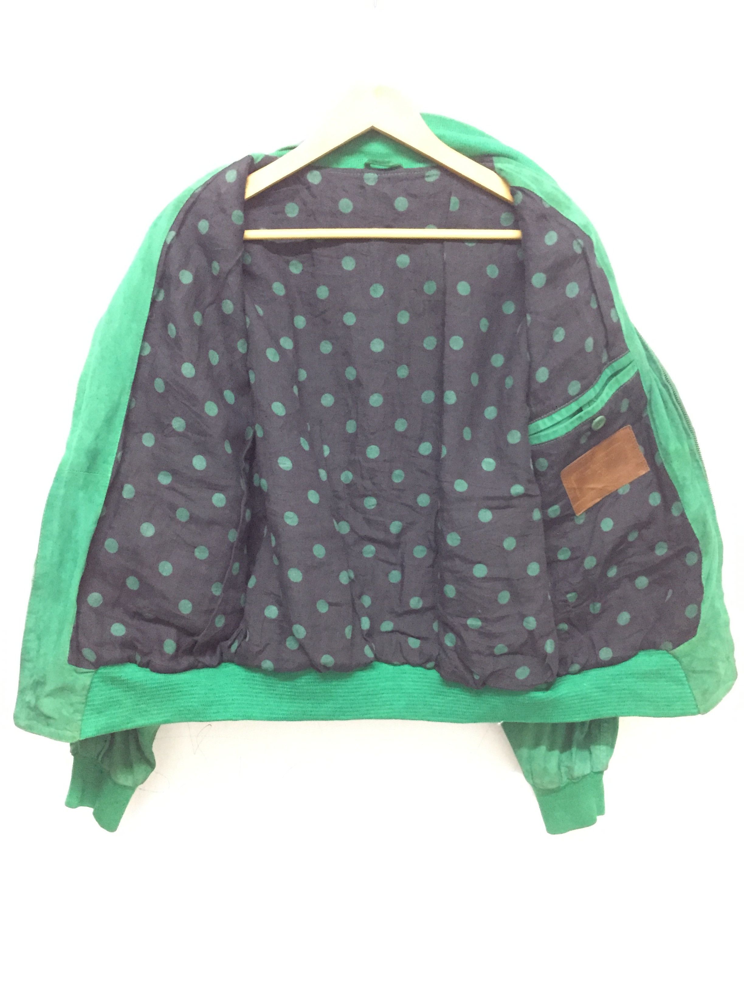 Valentino 90's Valentino patch work bomber leather jacket suede Size US M / EU 48-50 / 2 - 9 Thumbnail
