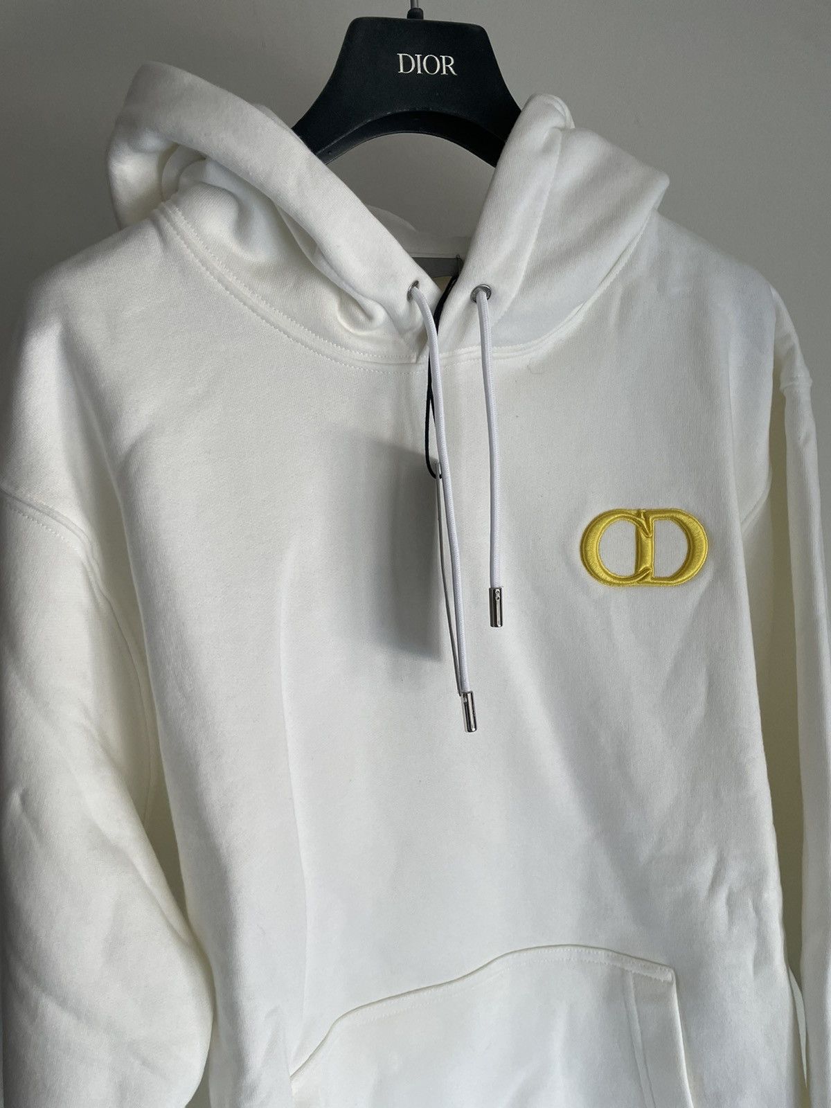 Dior Rare Limited Sold Out Super Rare Embroidery CD Logo Hoodie Size US XL / EU 56 / 4 - 3 Thumbnail