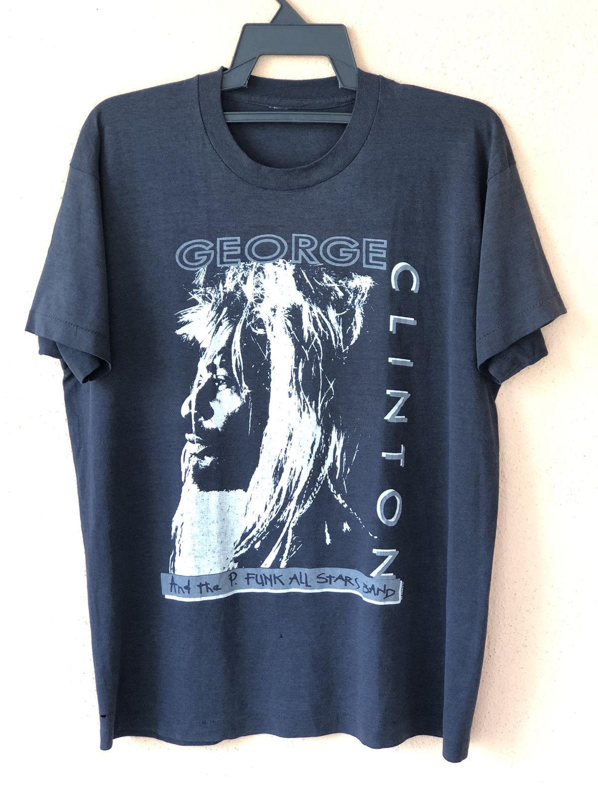 Vintage 80s GEORGE CLINTON P Funk All Stars Band Tee