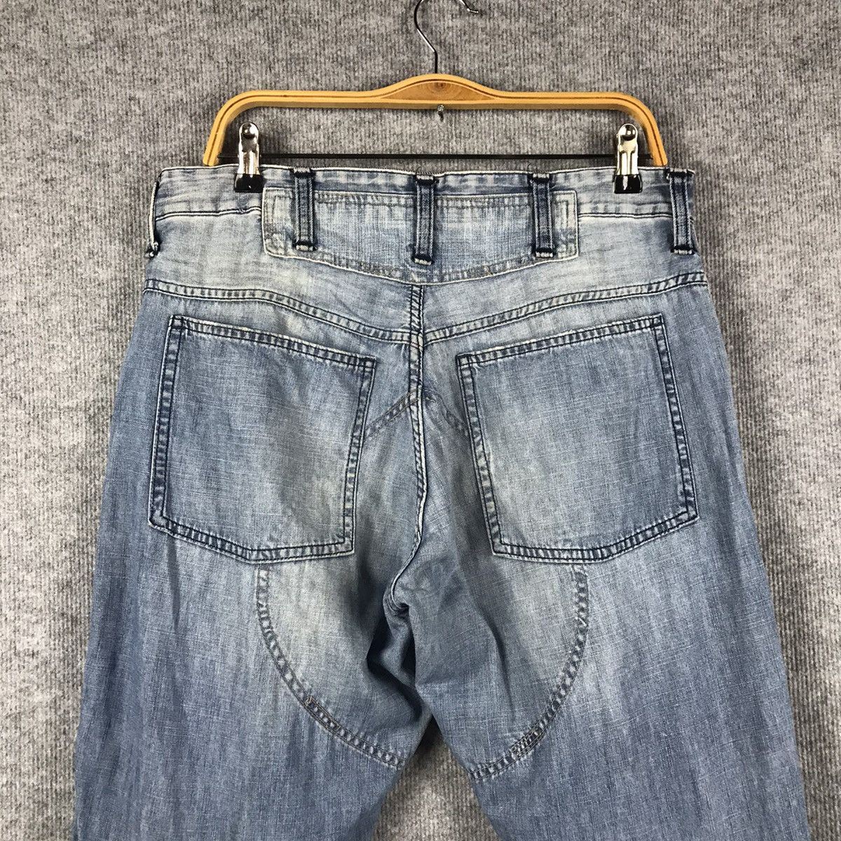 G-Star × Japanese Brand G Star Raw Denim patchwork denim Pant Size US 33 - 10 Thumbnail