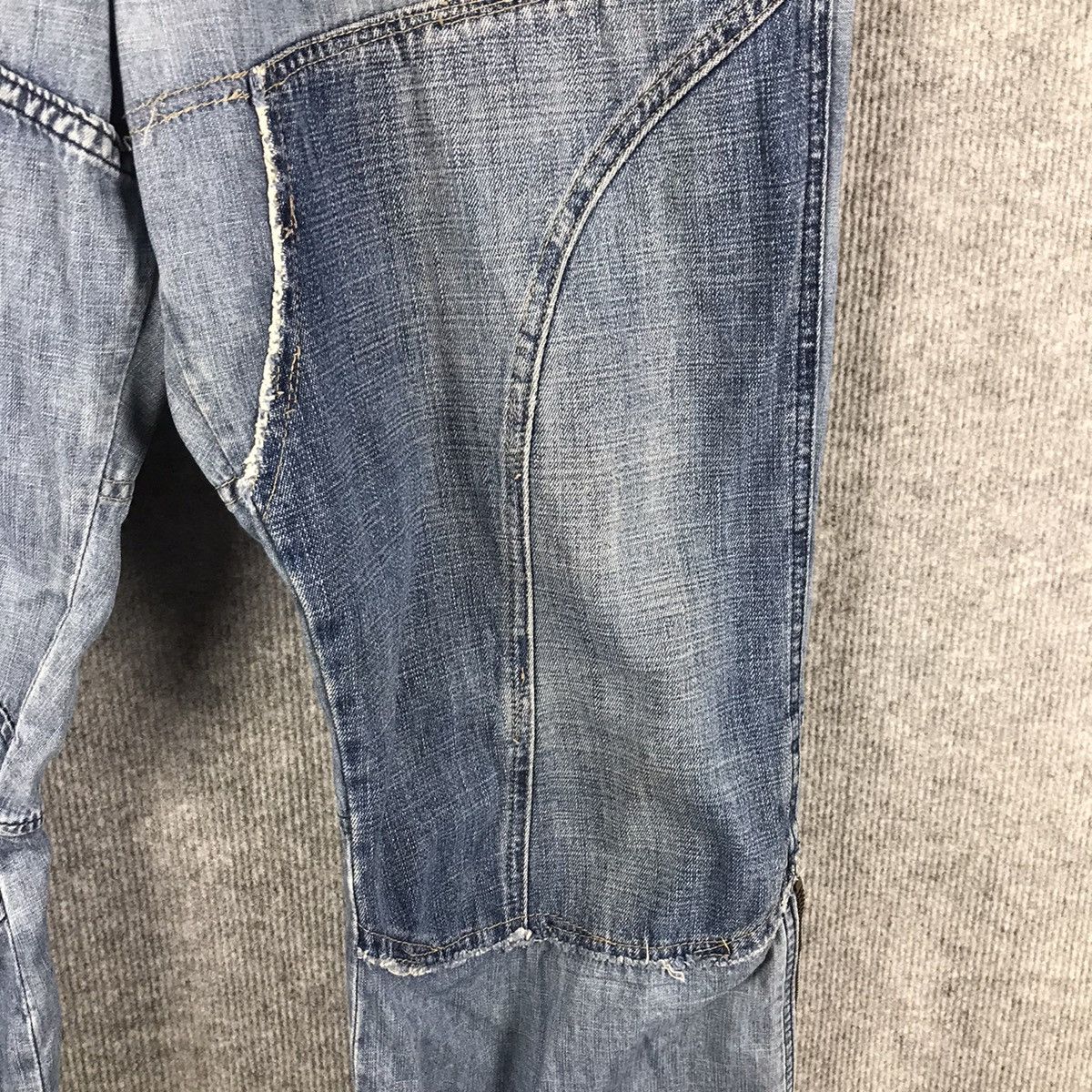 G-Star × Japanese Brand G Star Raw Denim patchwork denim Pant Size US 33 - 7 Thumbnail