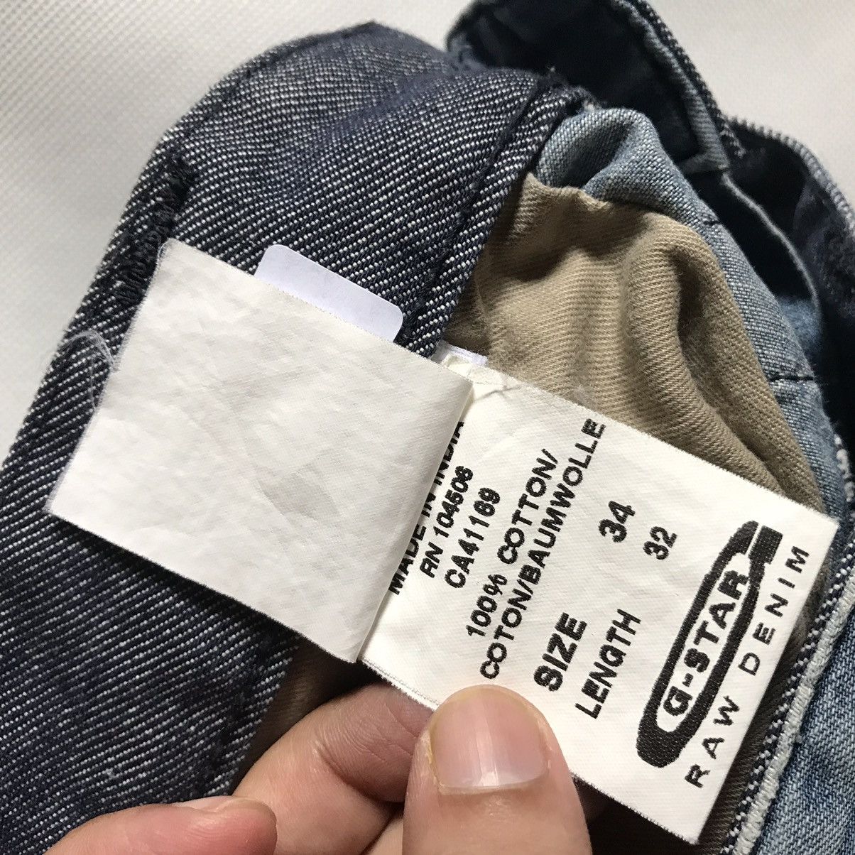 G-Star × Japanese Brand G Star Raw Denim patchwork denim Pant Size US 33 - 16 Thumbnail