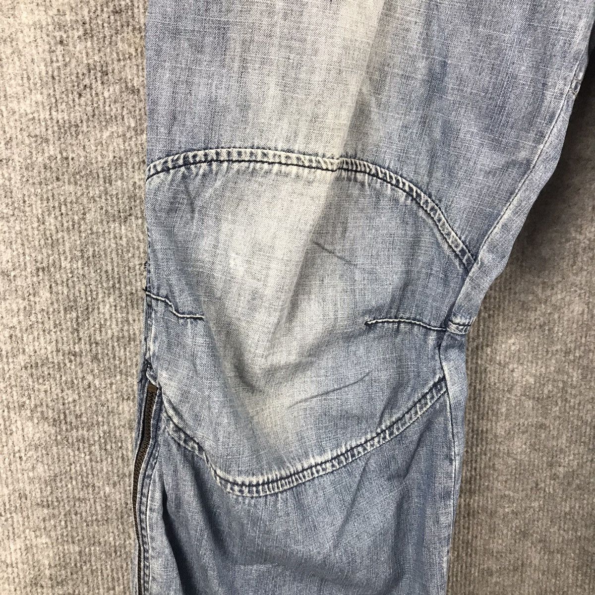 G-Star × Japanese Brand G Star Raw Denim patchwork denim Pant Size US 33 - 8 Thumbnail