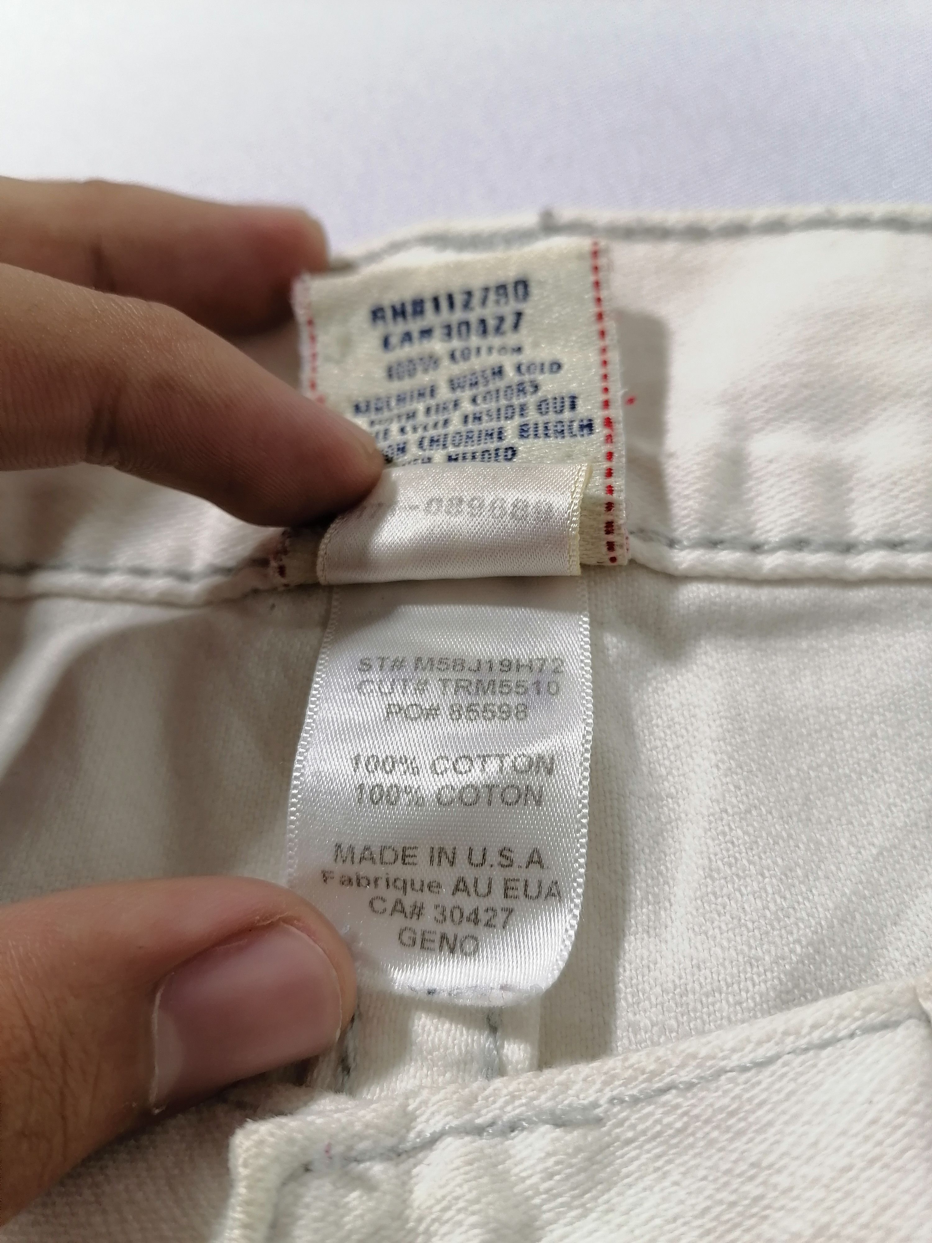 True Religion True Religion White Geno Jeans Size US 36 / EU 52 - 8 Thumbnail