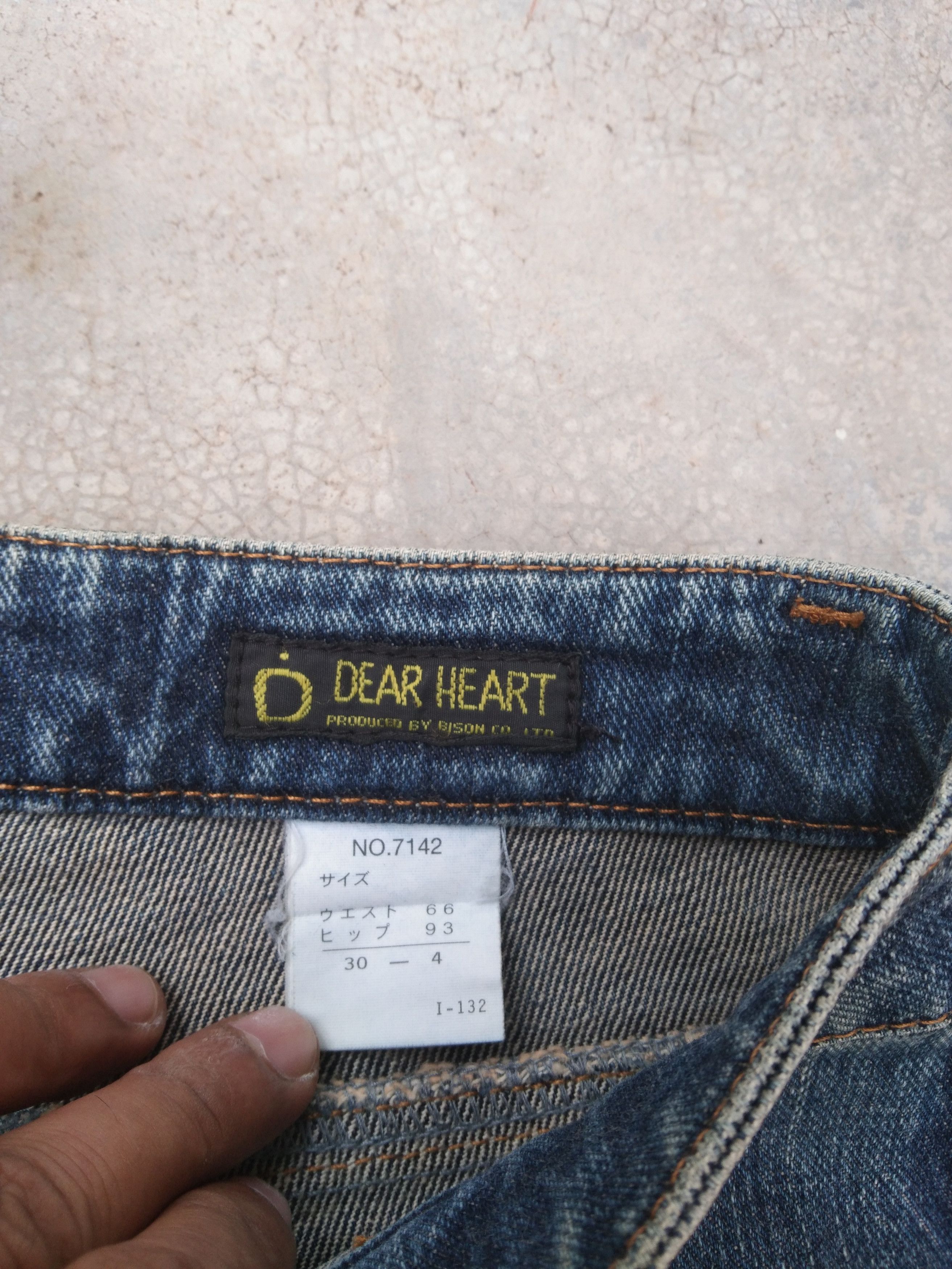 Japanese Brand × Jean × Vintage Vintage Flared Jeans 27x30 Size US 27 - 4 Thumbnail