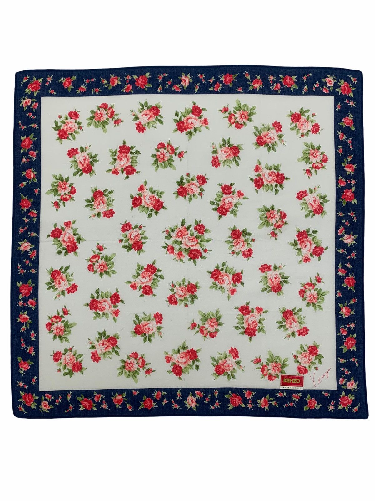 kenzo bandana handkerchief neckerchief scarf turban
