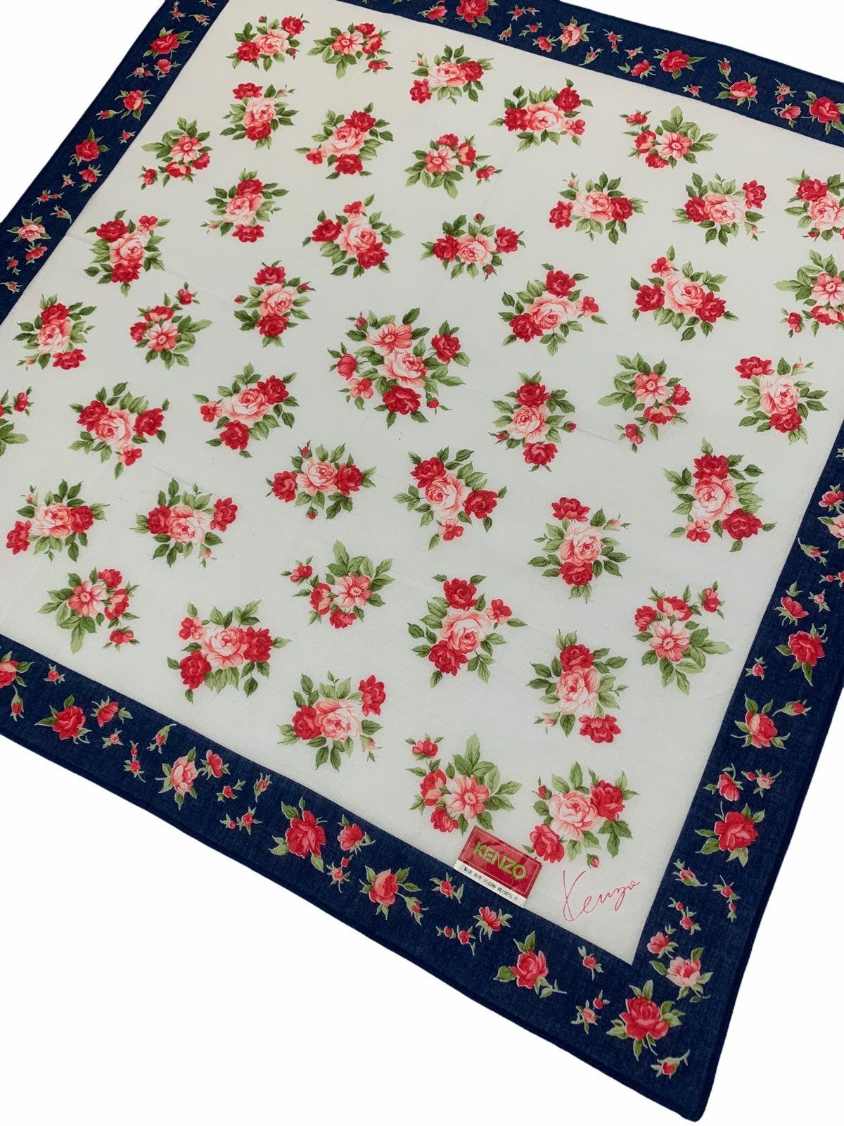 kenzo bandana handkerchief neckerchief scarf turban