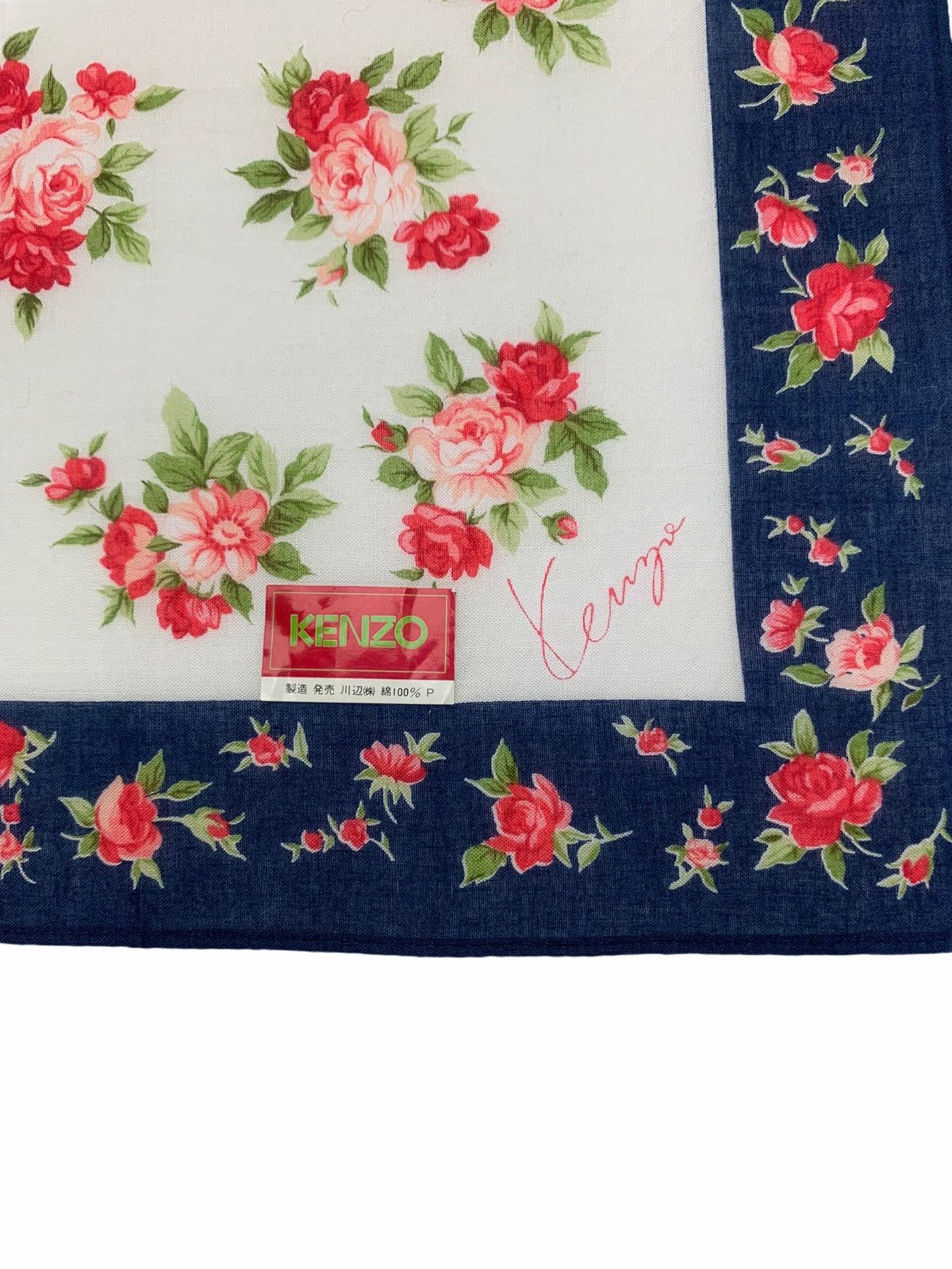 kenzo bandana handkerchief neckerchief scarf turban