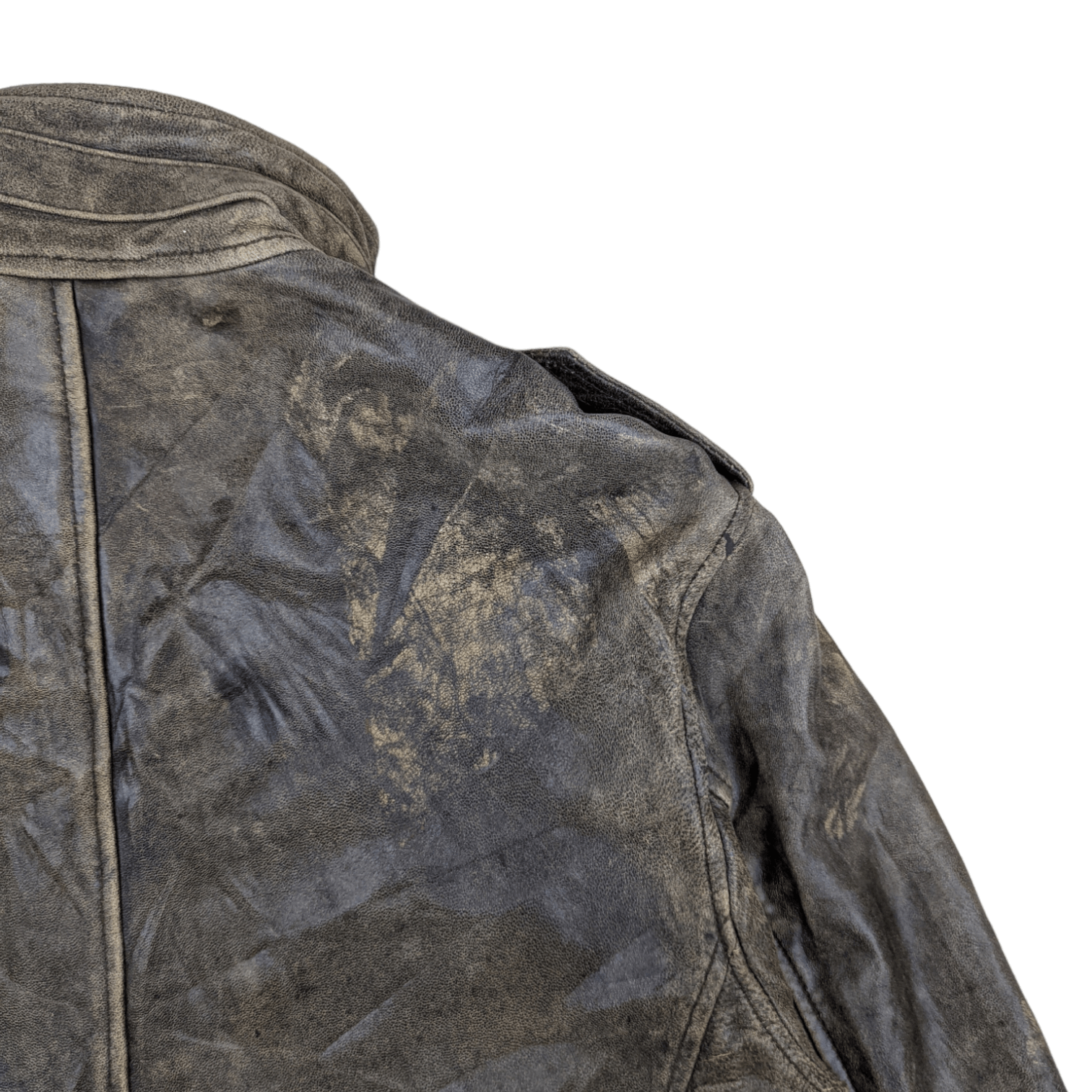 Pepe Jeans Japan PEPE JEANS Multipocket Military Style Leather Jacket Size US M / EU 48-50 / 2 - 10 Thumbnail