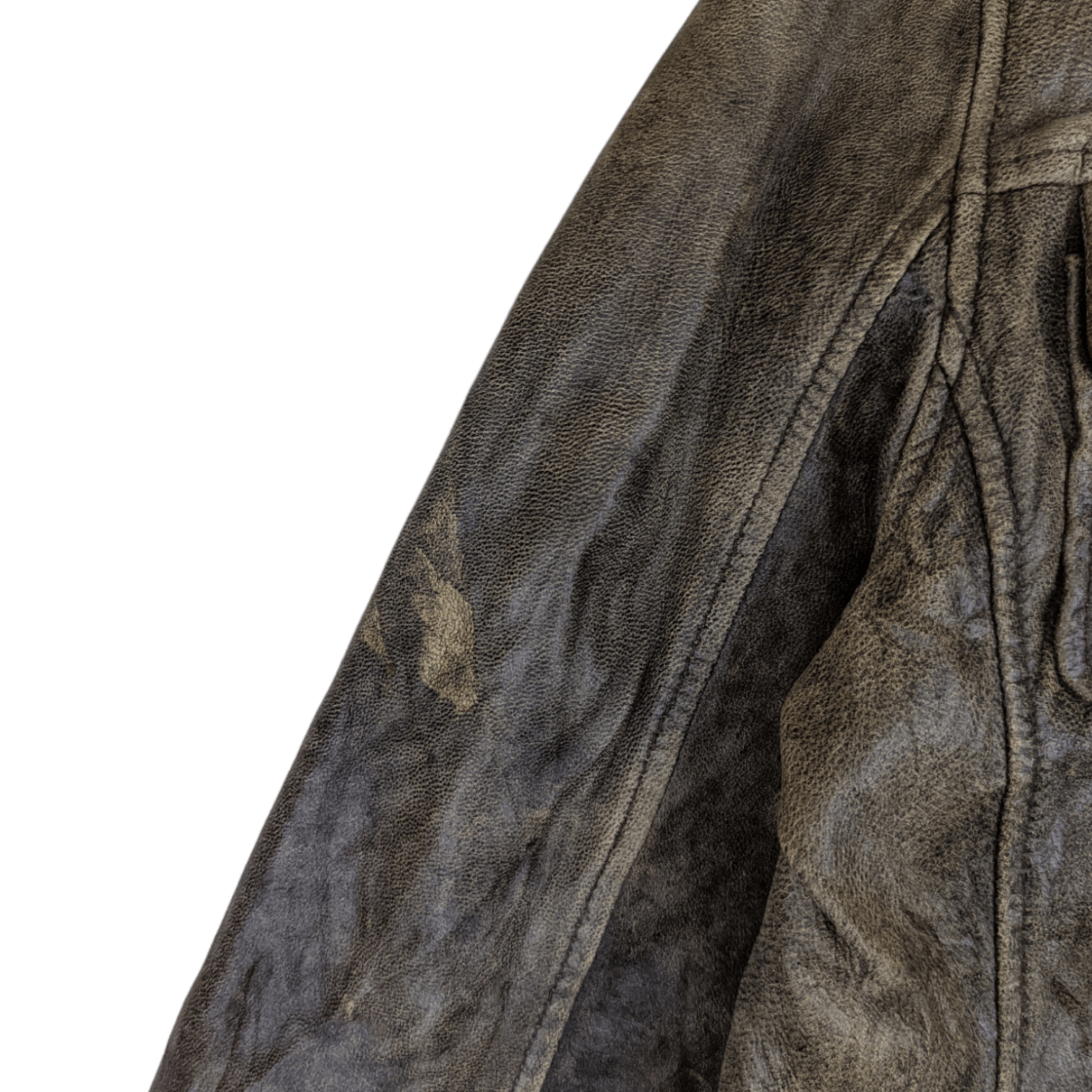Pepe Jeans Japan PEPE JEANS Multipocket Military Style Leather Jacket Size US M / EU 48-50 / 2 - 8 Thumbnail