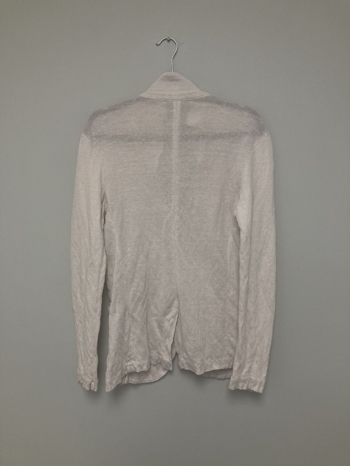 John Varvatos Crinkled linen sweater jacket. Small Size US S / EU 44-46 / 1 - 10 Thumbnail
