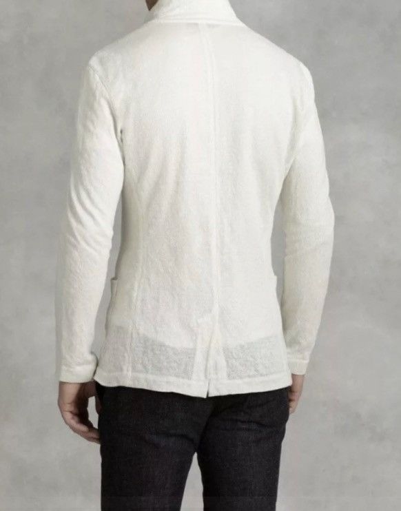 John Varvatos Crinkled linen sweater jacket. Small Size US S / EU 44-46 / 1 - 5 Thumbnail