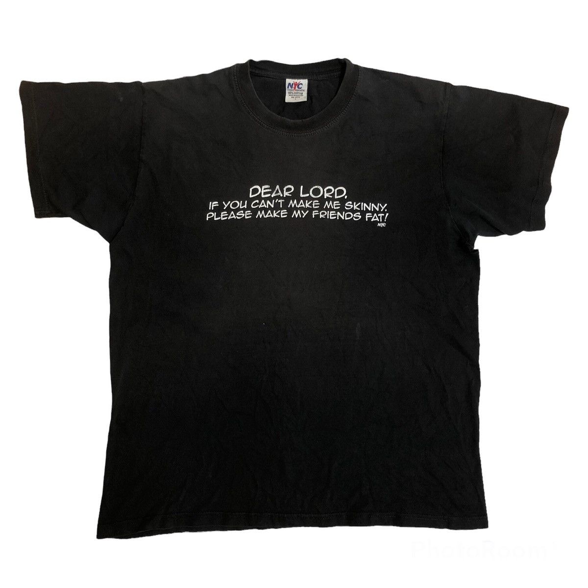 Vintage 90s Humor Funny Vintage T Shirt Size US L / EU 52-54 / 3 - 2 Thumbnail