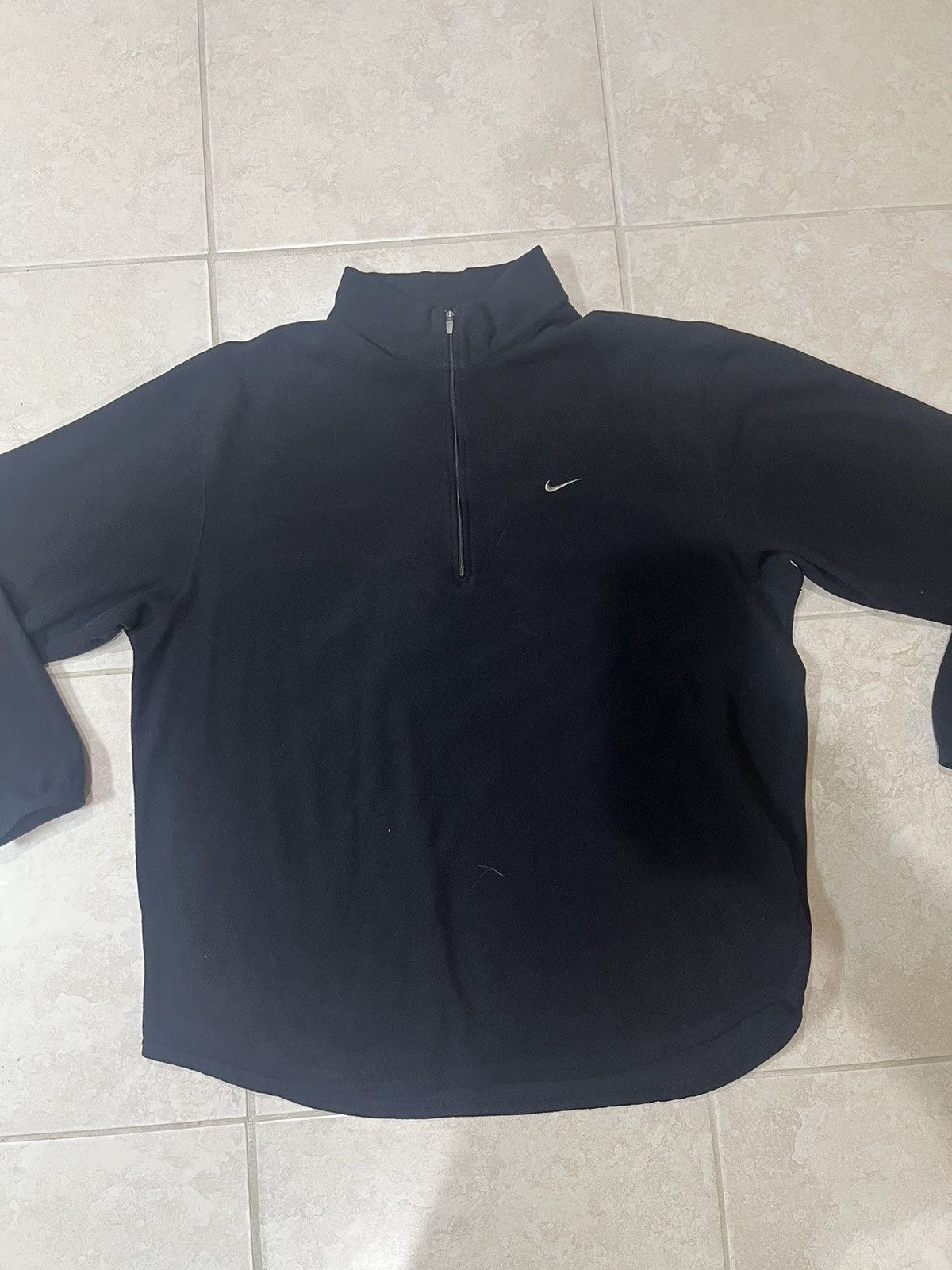 Nike × Nike ACG × Vintage Nike Longsleeve Therma-Fit Pullover Quarter Zip Size US XL / EU 56 / 4 - 2 Thumbnail