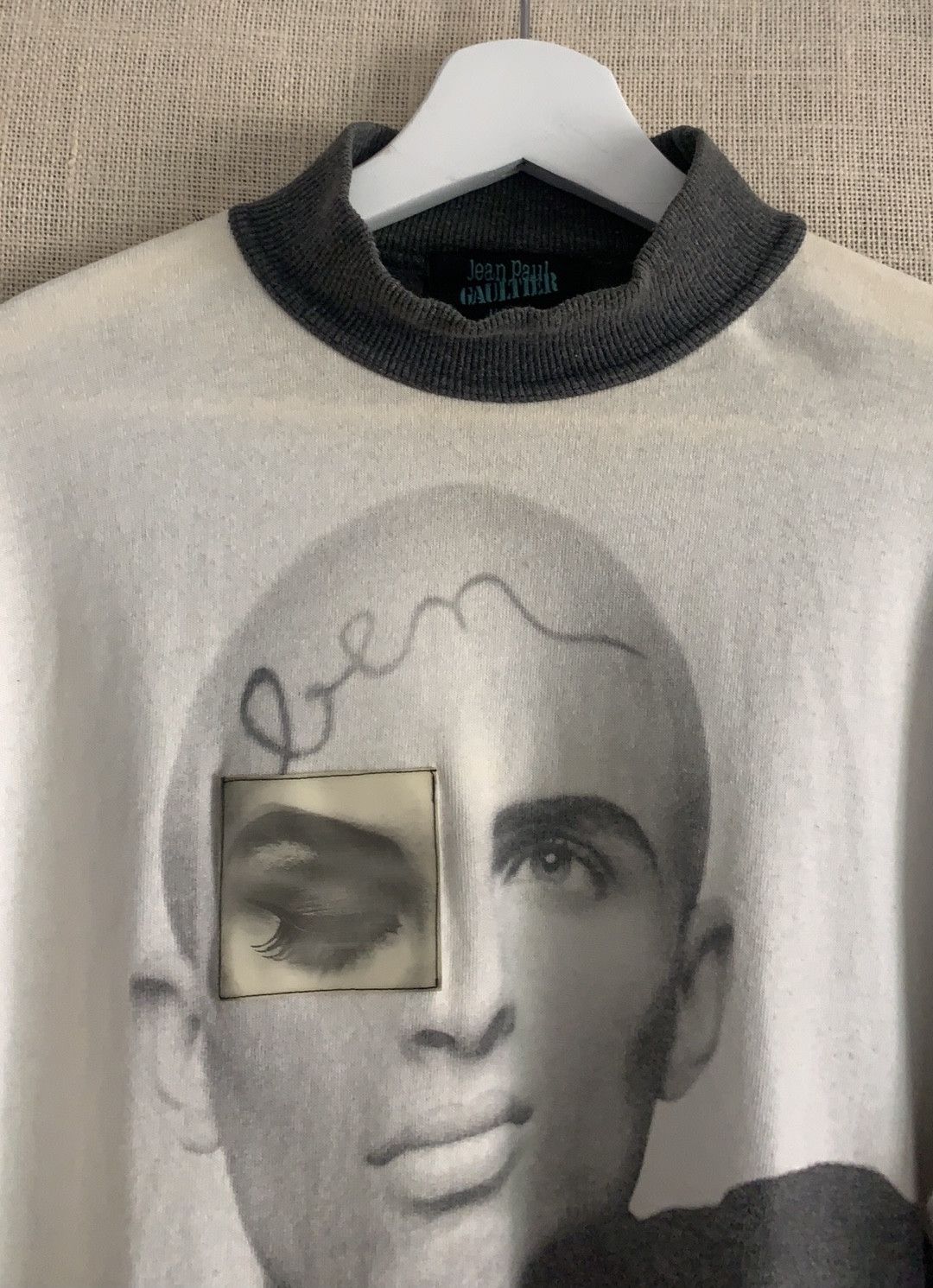 Jean Paul Gaultier 1993 holographic eye archive J.P.G Size US M / EU 48-50 / 2 - 5 Thumbnail
