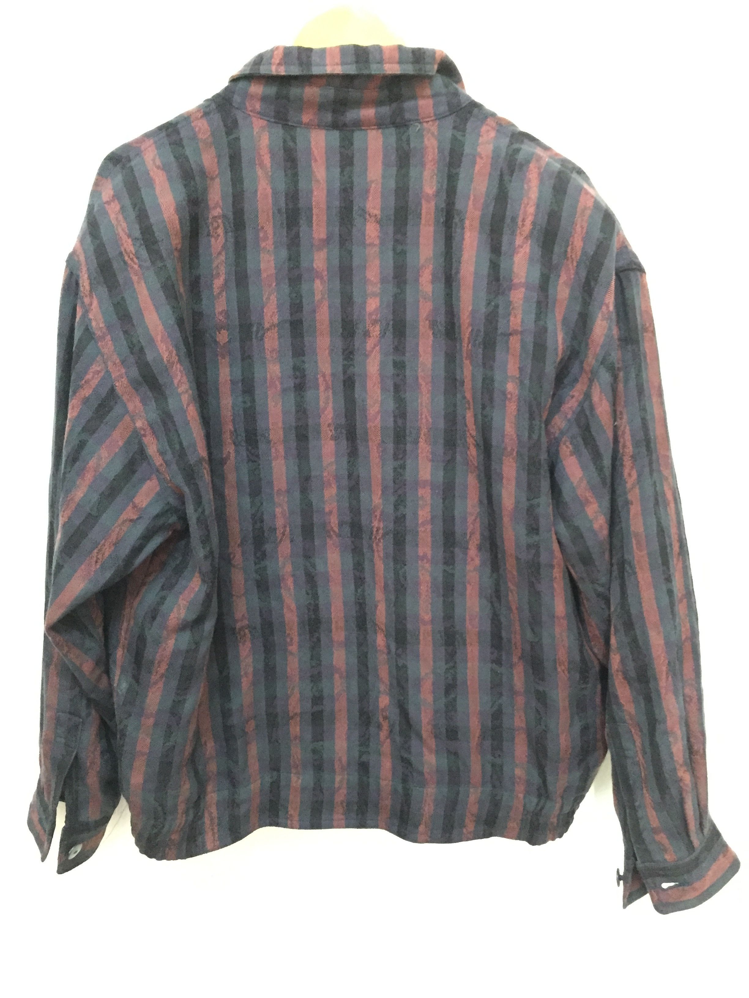 Yves Saint Laurent 90's YSL herringbone floral tribal jacket Size US L / EU 52-54 / 3 - 12 Thumbnail