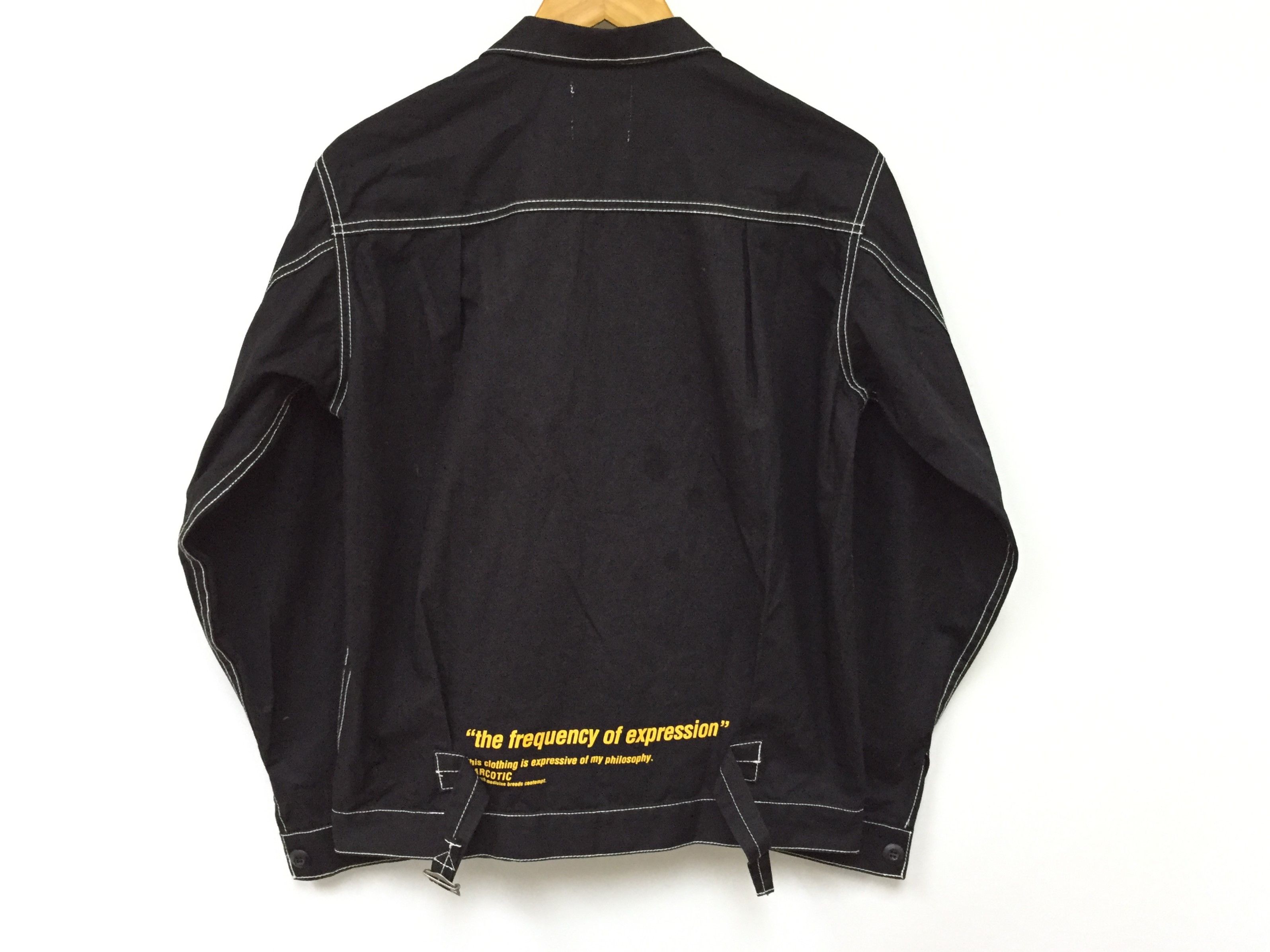 Beauty Beast × Japanese Brand × Narcotic GDC ''frequency of expression'' Contrast stitch trucker l Size US M / EU 48-50 / 2 - 3 Thumbnail
