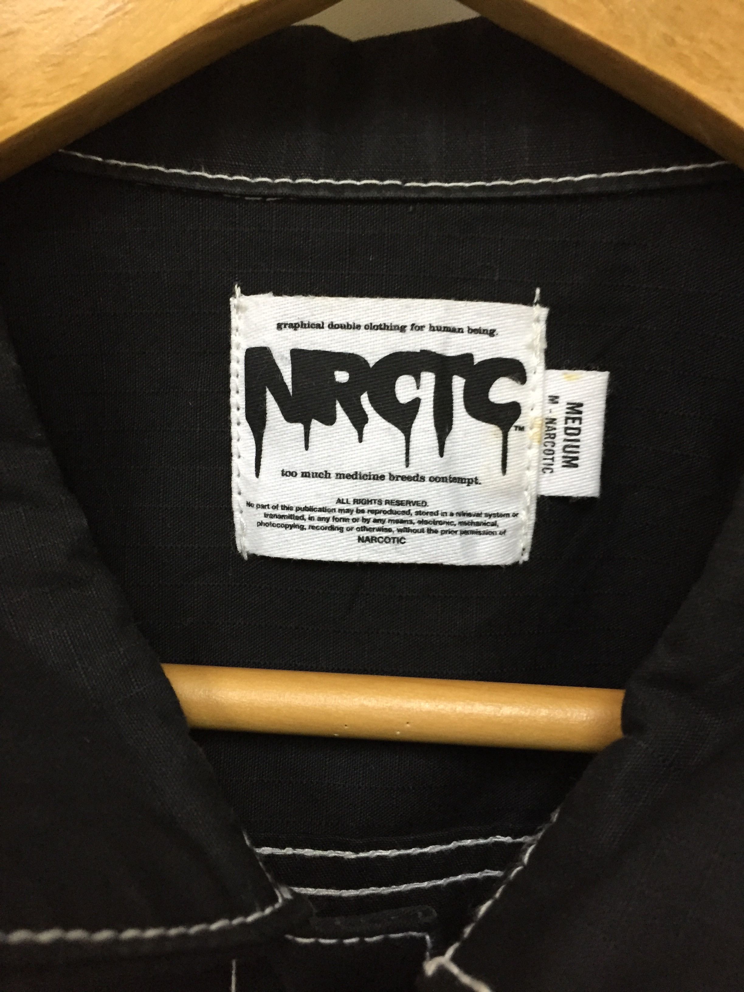 Beauty Beast × Japanese Brand × Narcotic GDC ''frequency of expression'' Contrast stitch trucker l Size US M / EU 48-50 / 2 - 12 Thumbnail