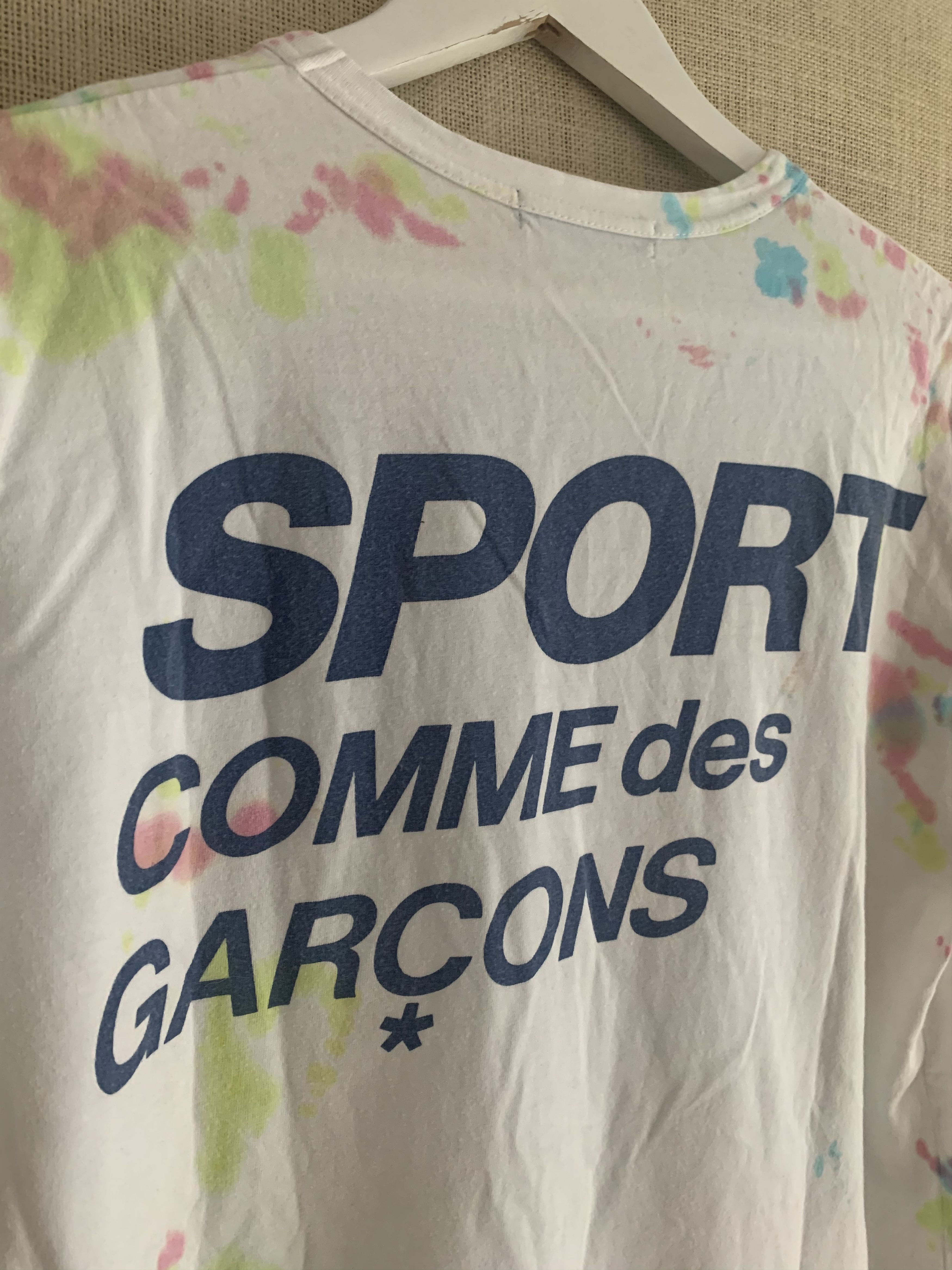 Comme des Garcons × Junya Watanabe Rare CDG SPORT watercolor dye t-shirt Size US M / EU 48-50 / 2 - 2 Thumbnail