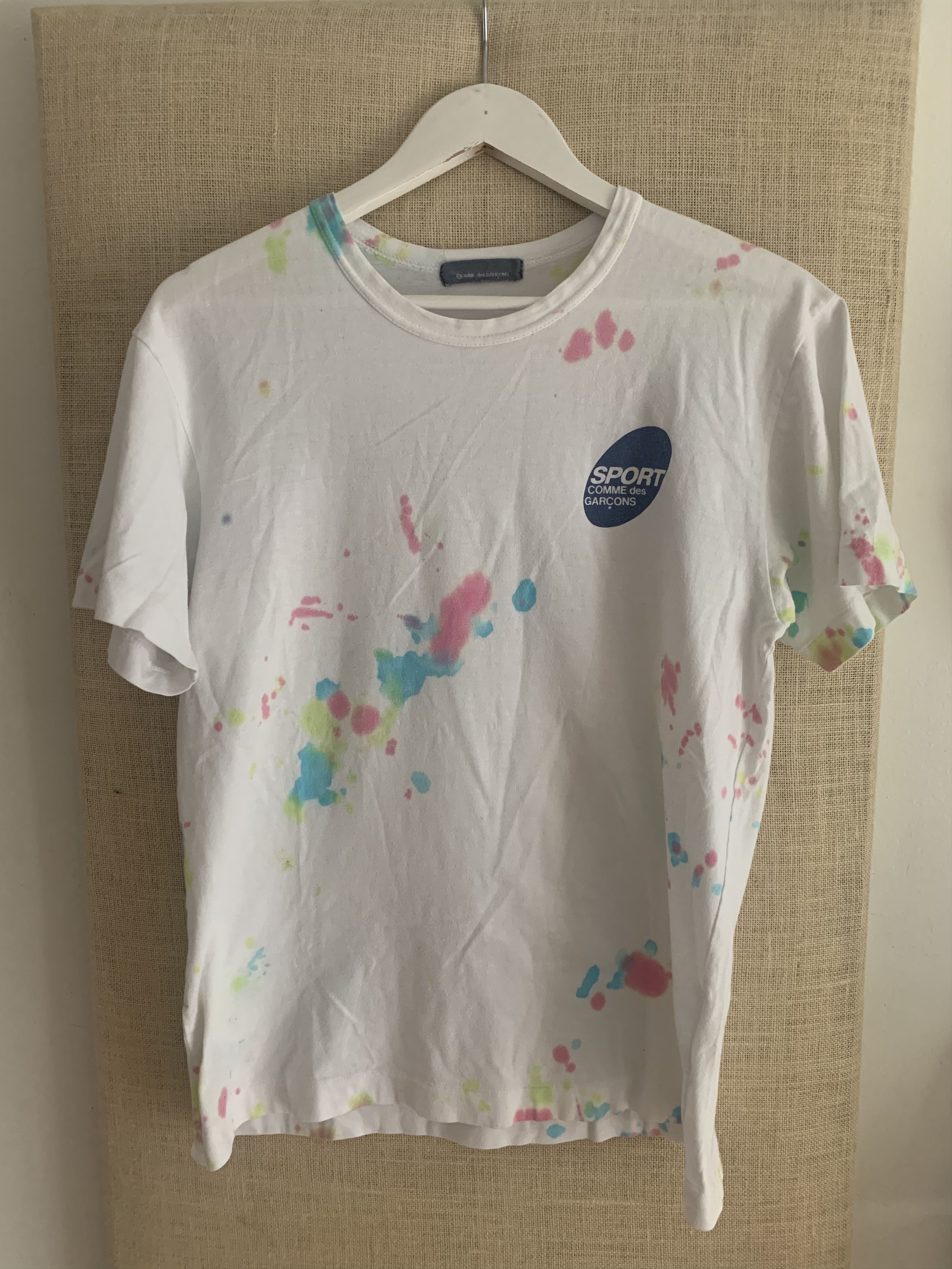 Comme des Garcons × Junya Watanabe Rare CDG SPORT watercolor dye t-shirt Size US M / EU 48-50 / 2 - 1 Thumbnail