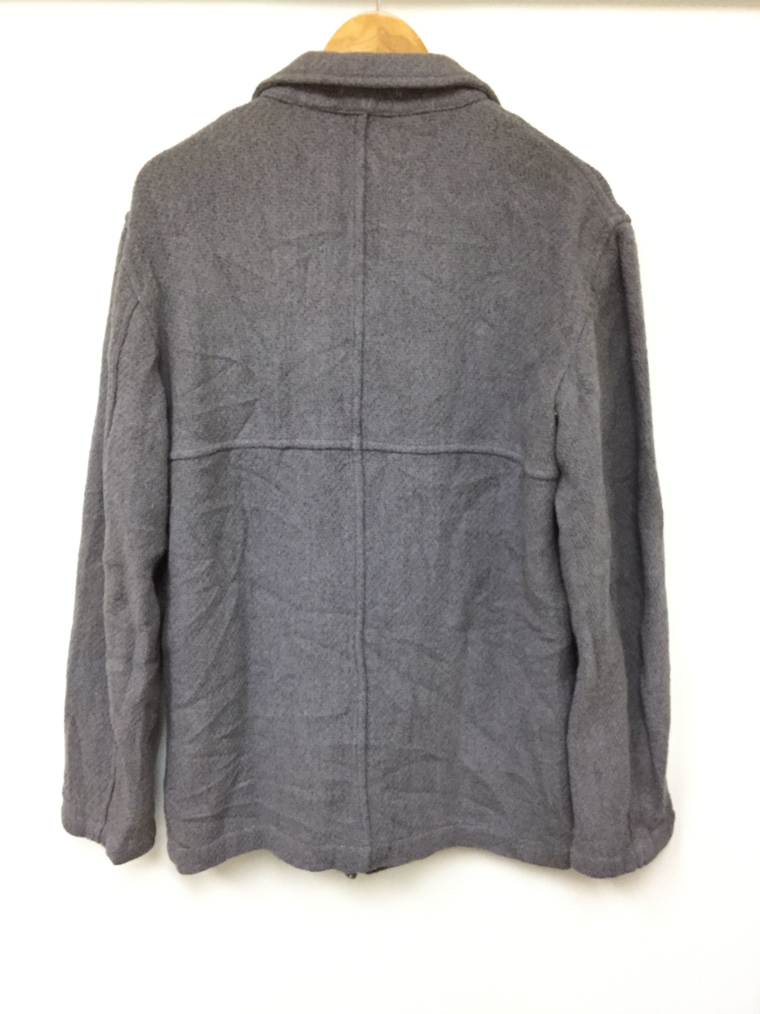 Comme des Garcons Homme AW2000 COMME DES GARCONS wool zipper jacket Size US M / EU 48-50 / 2 - 8 Thumbnail