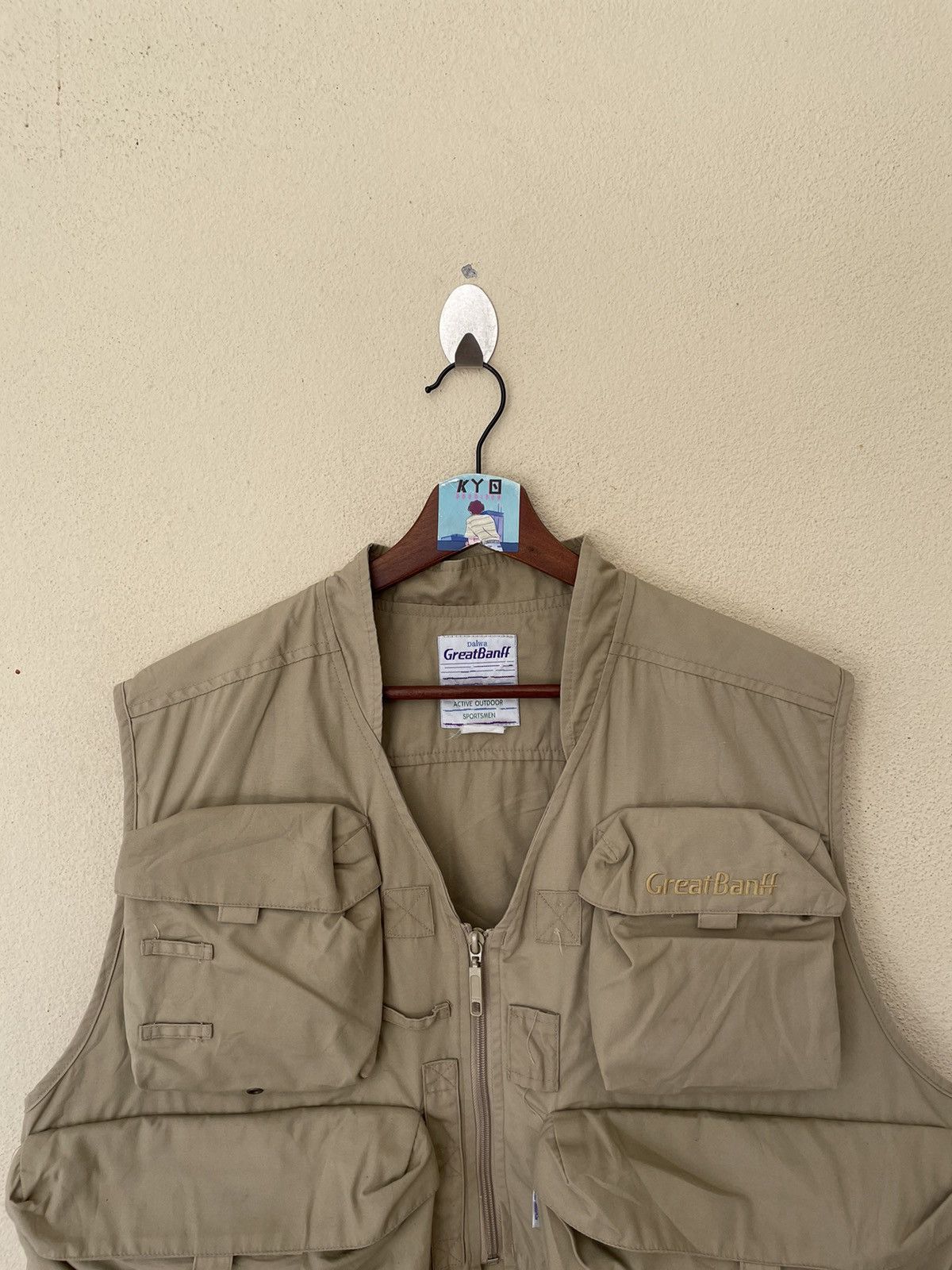 Japanese Brand × Vintage VINTAGE DAIWA GREAT BANFF UTILITIES VEST Size US L / EU 52-54 / 3 - 3 Thumbnail