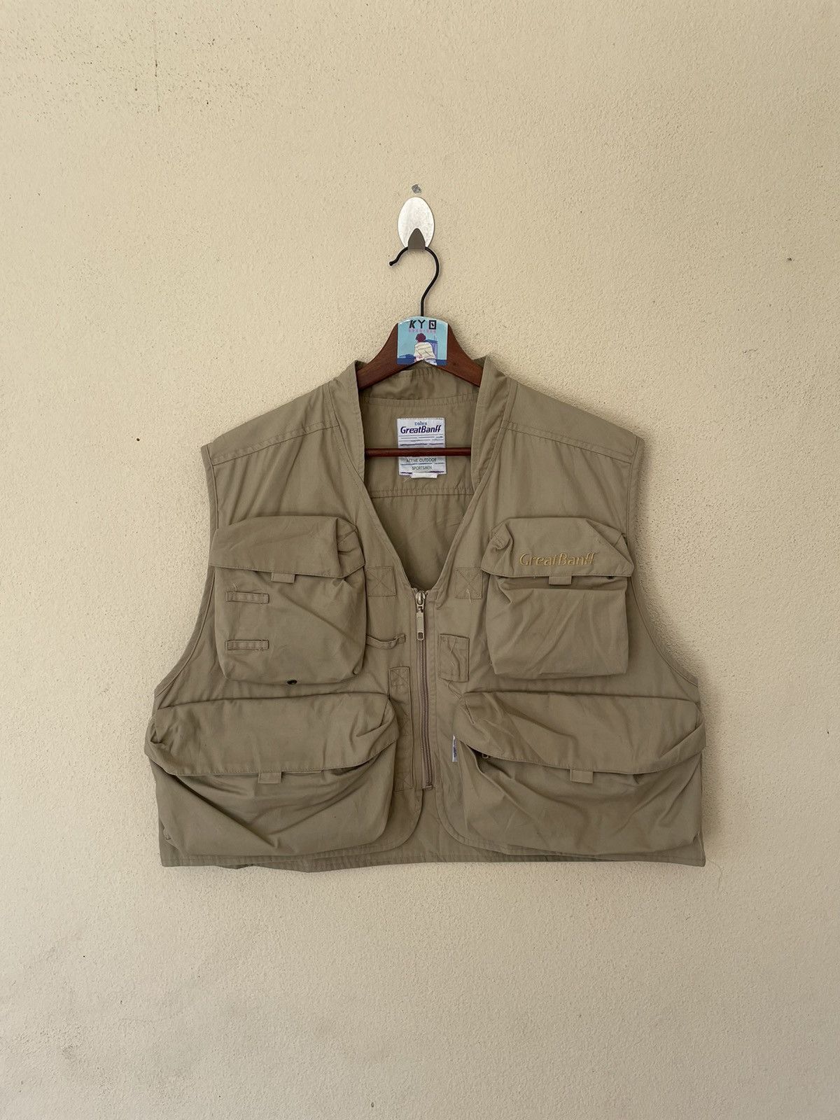 Japanese Brand × Vintage VINTAGE DAIWA GREAT BANFF UTILITIES VEST Size US L / EU 52-54 / 3 - 2 Thumbnail