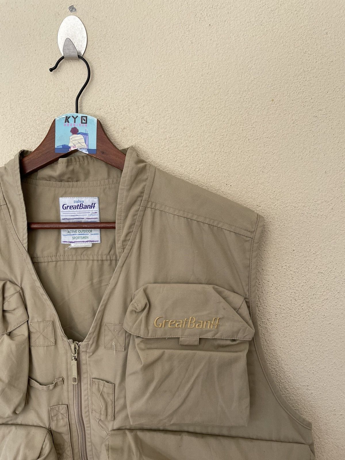 Japanese Brand × Vintage VINTAGE DAIWA GREAT BANFF UTILITIES VEST Size US L / EU 52-54 / 3 - 4 Thumbnail