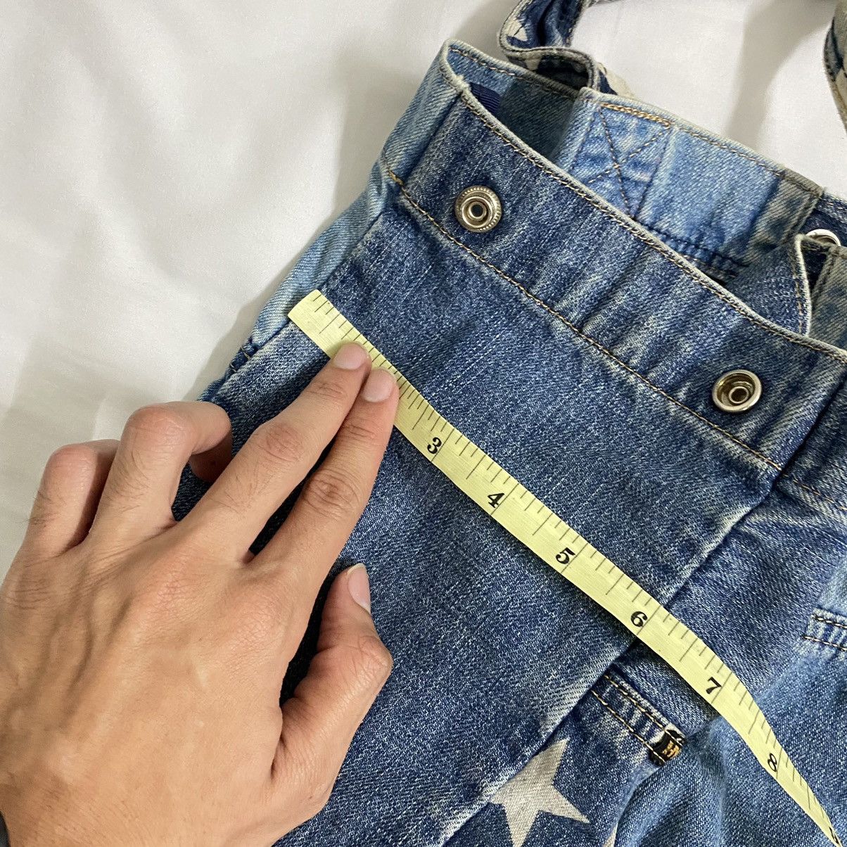 Hysteric Glamour × Japanese Brand Hysteric Glamour Reconstructed Denim Small Tote Bag Size ONE SIZE - 22 Thumbnail